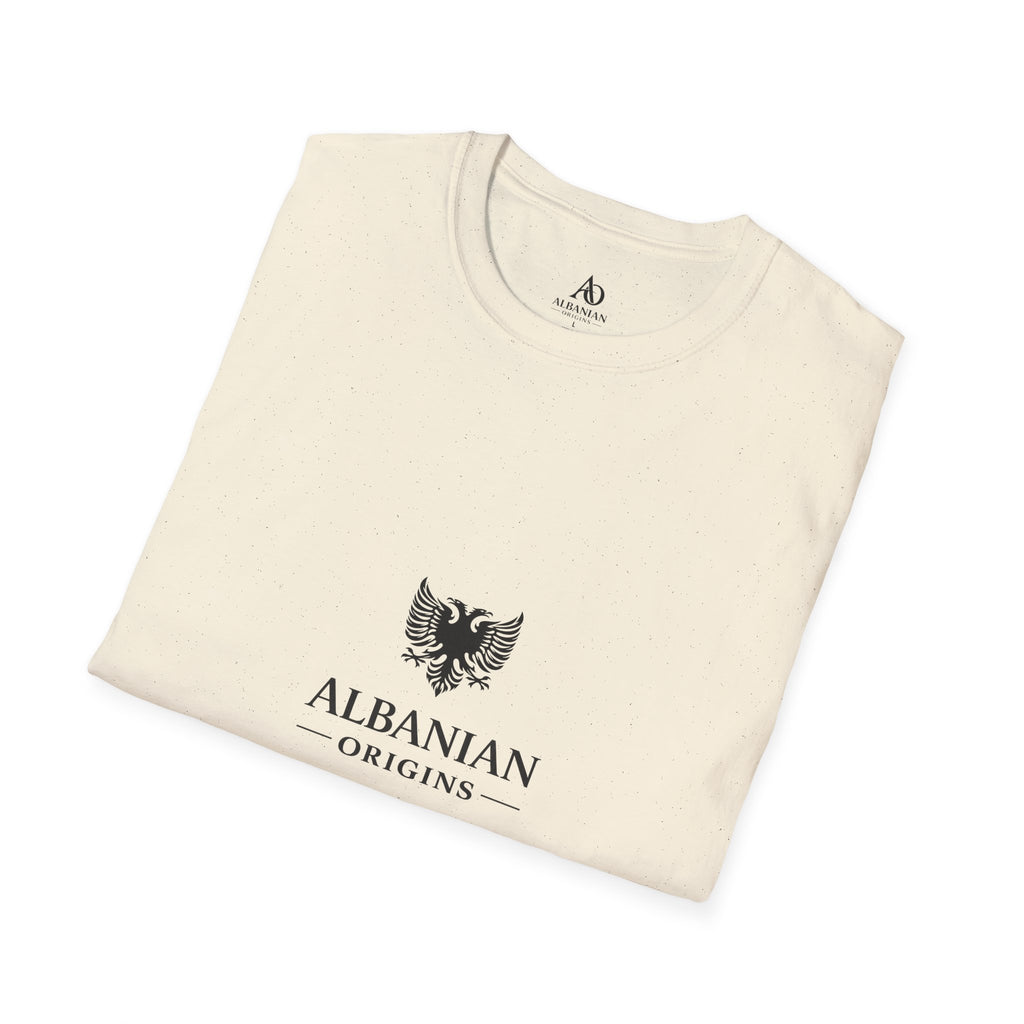 Unisex Softstyle T-Shirt - Albanian Origins Eagle