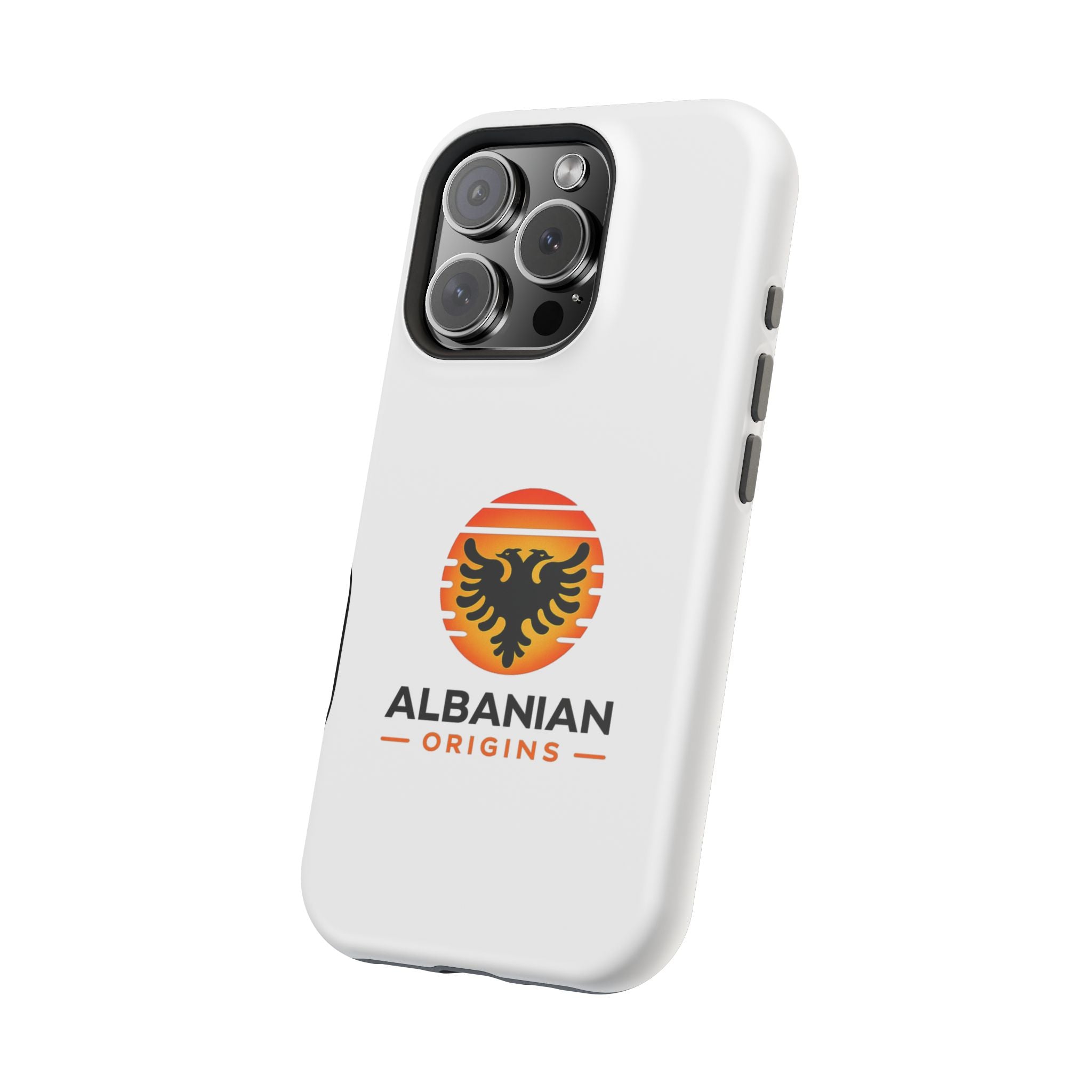 Magnetic Impact-Resistant Cases - Albanian Origins Sun Logo