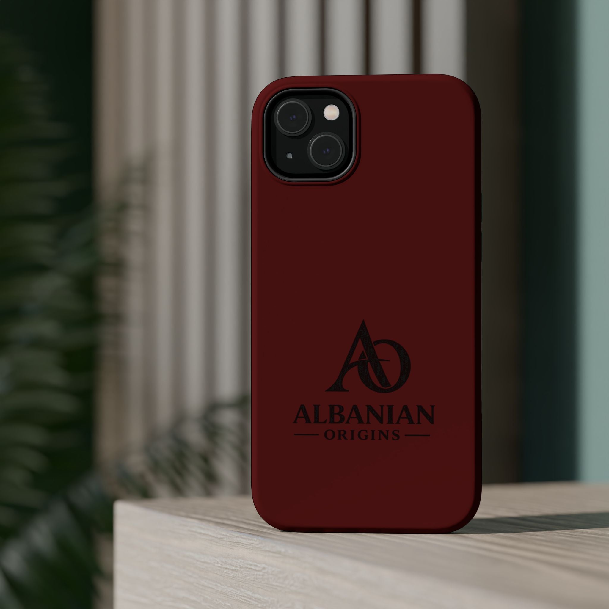 Magnetic Impact-Resistant Cases - Albanian Origins Logo