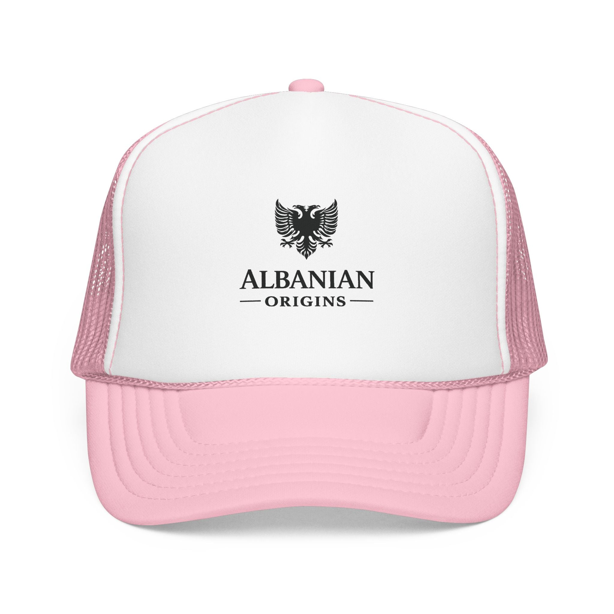 Foam Trucker Hat - Albanian Origins Eagle