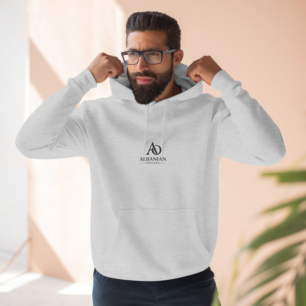 Albanian Origins - Three-Panel Fleece Hoodie