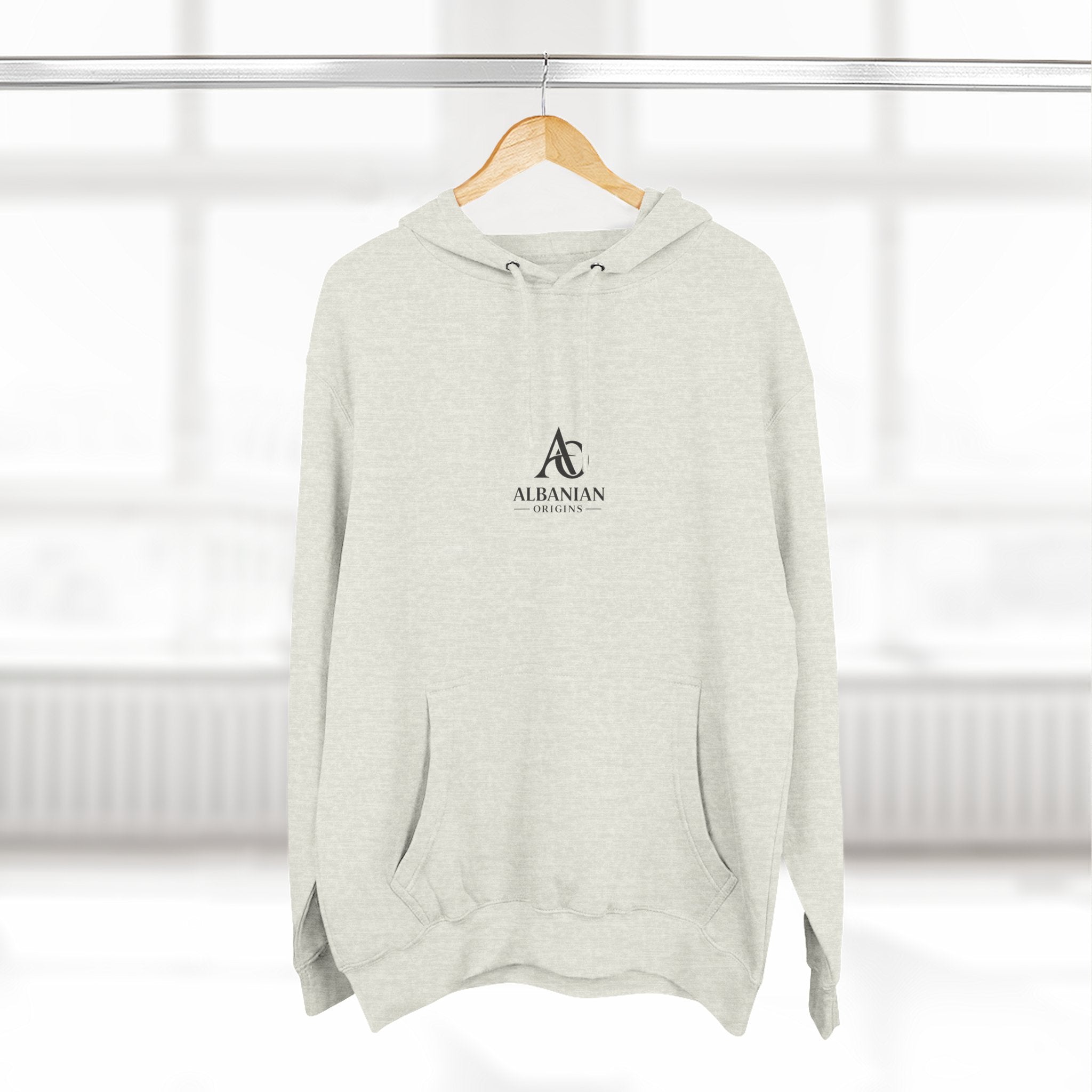 Albanian Origins - Three-Panel Fleece Hoodie