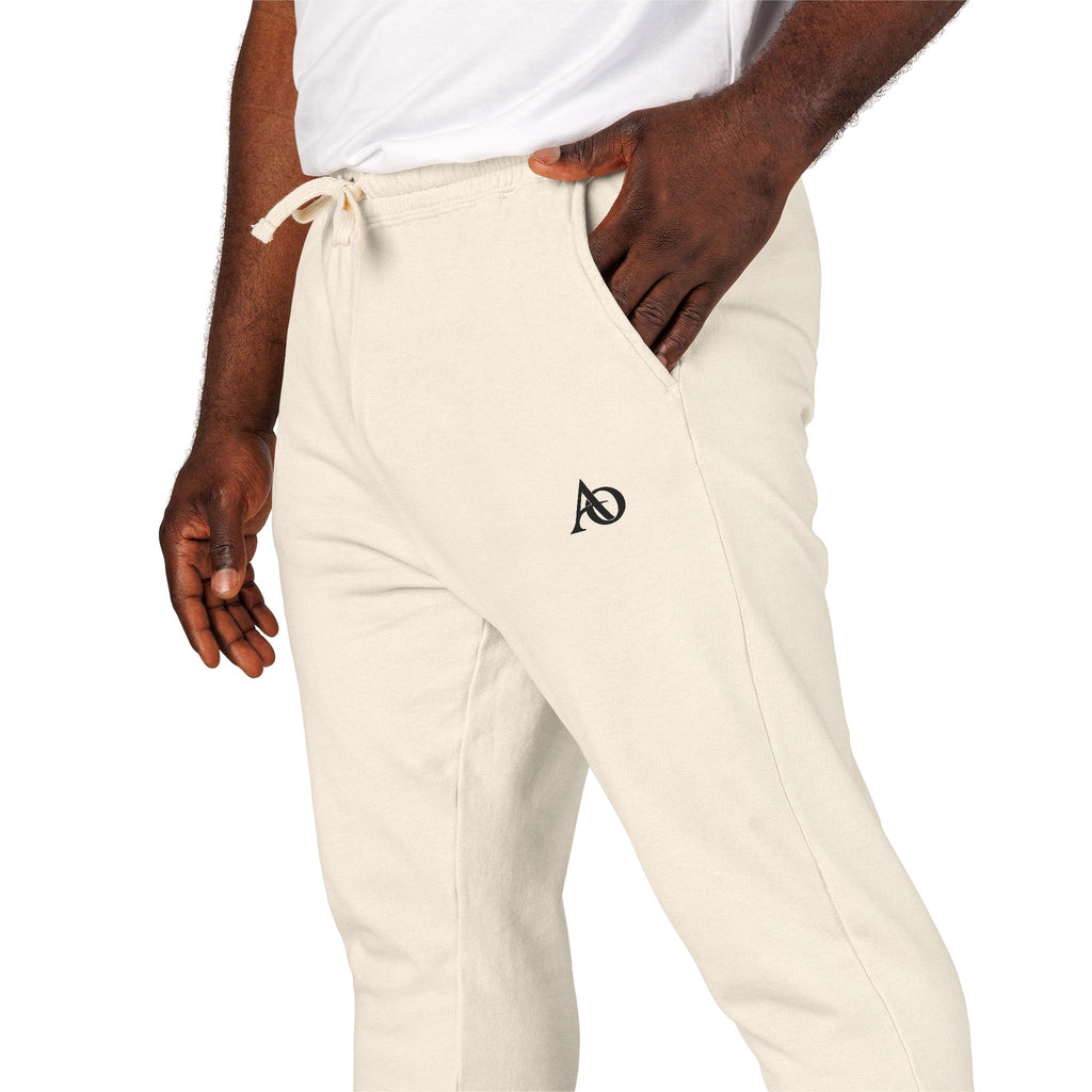 Unisex Garment-Dyed Fleece Sweatpants