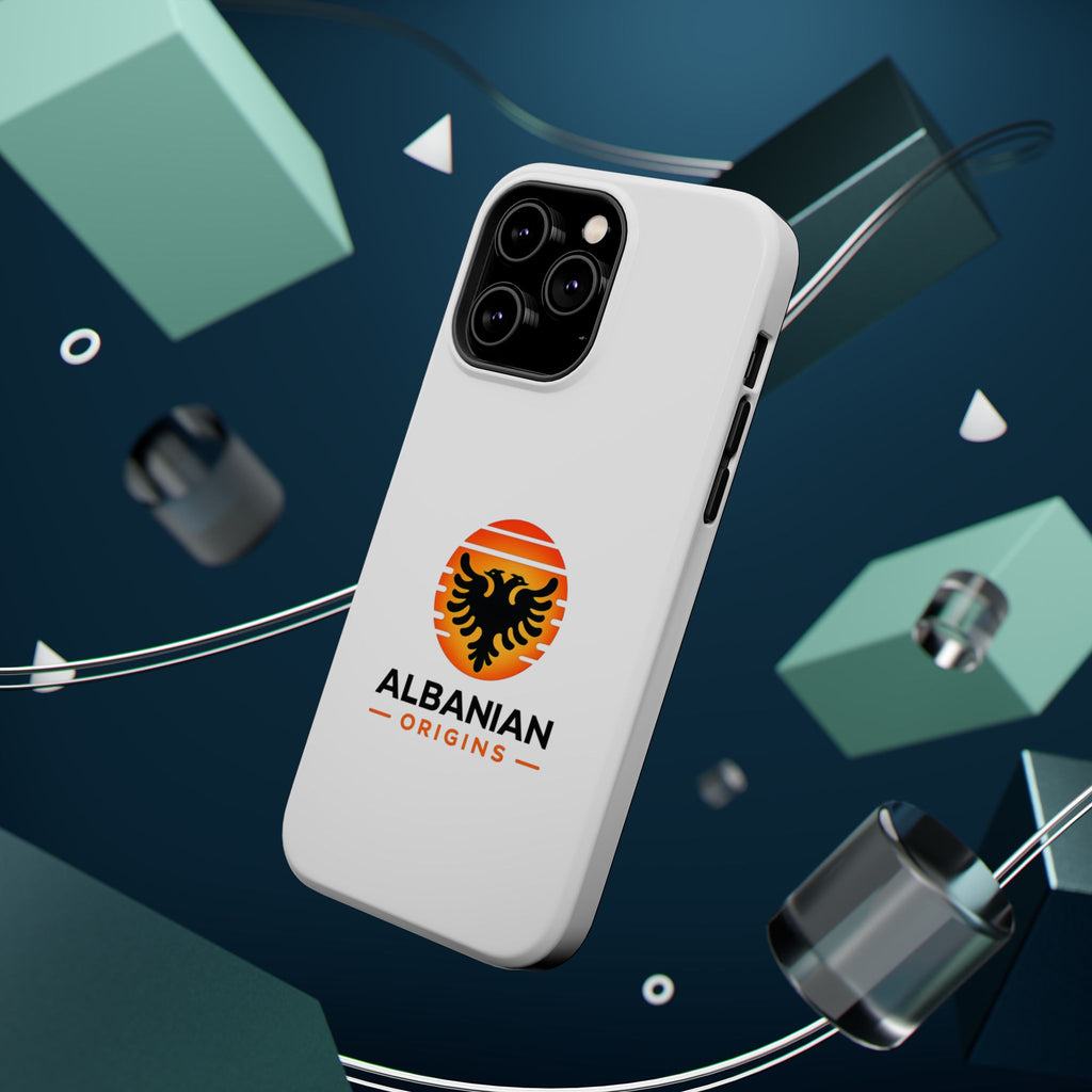 Magnetic Impact-Resistant Cases - Albanian Origins Sun Logo