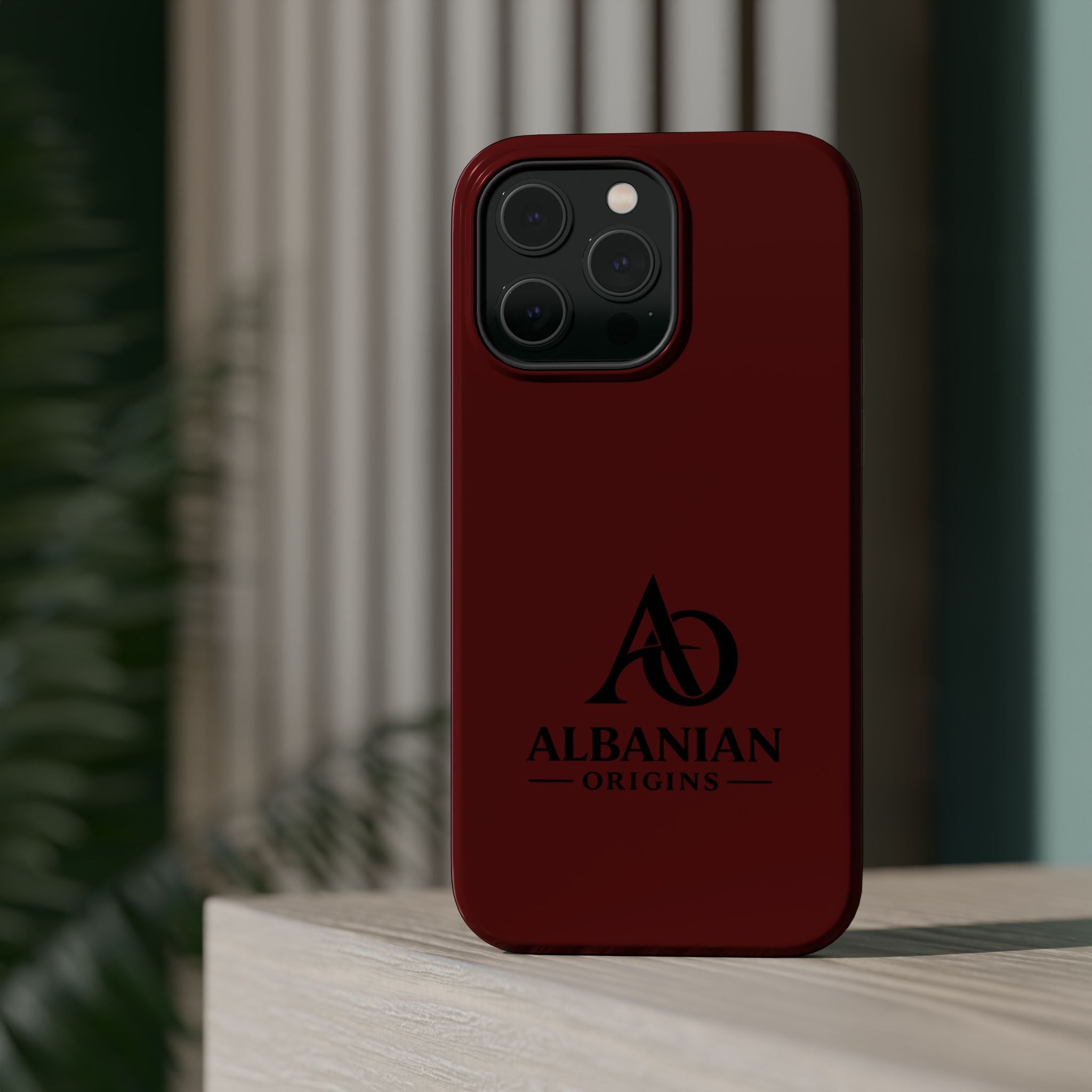 Magnetic Impact-Resistant Cases - Albanian Origins Logo