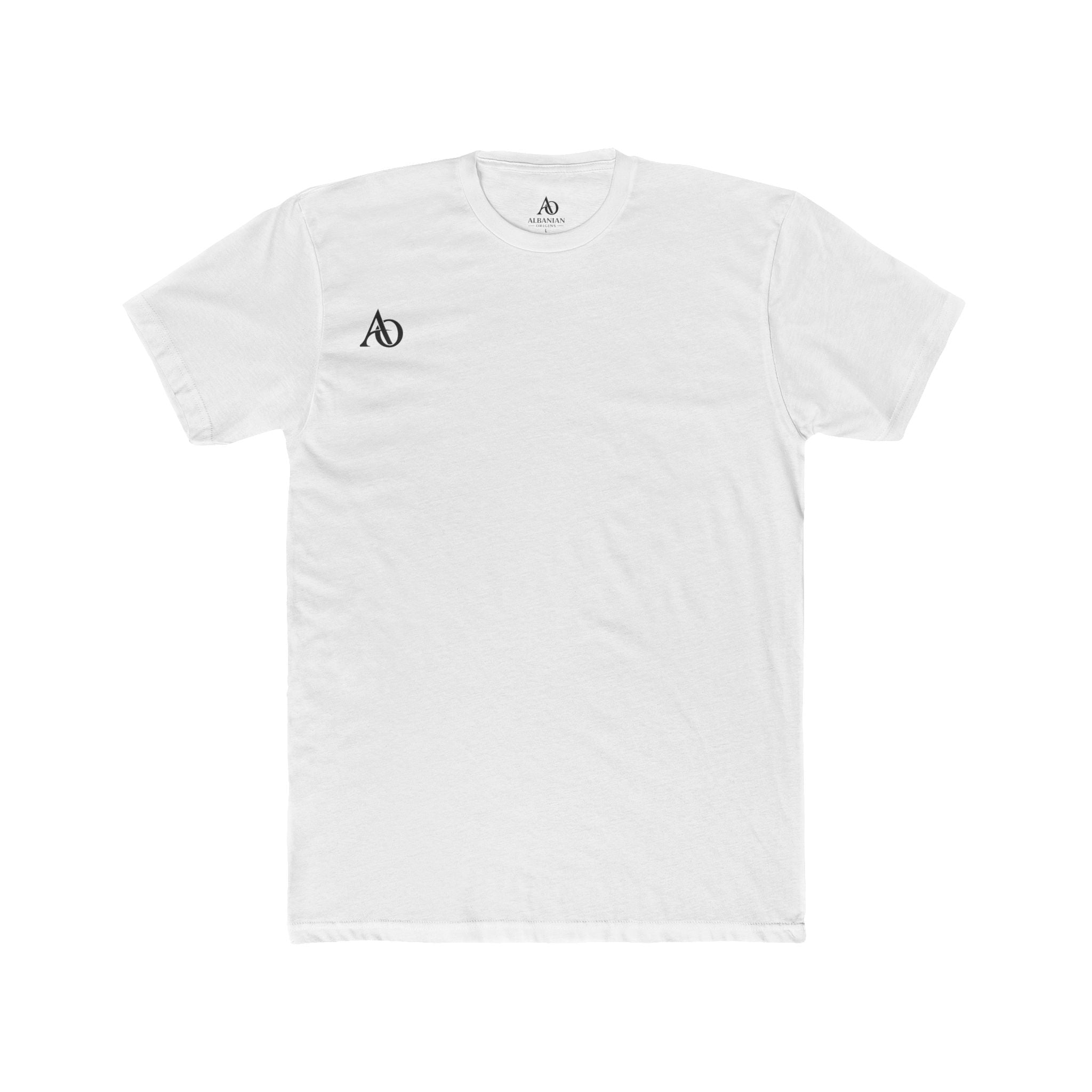 Unisex Cotton Crew Tee - AO - Albanian Origins