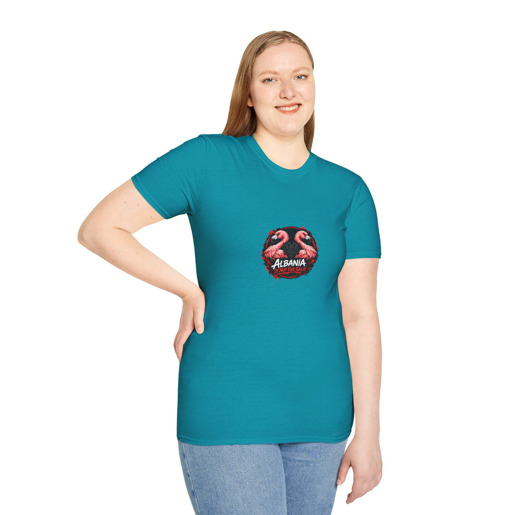 Unisex Softstyle T-Shirt - Albania is not for sale - Albanian Origins