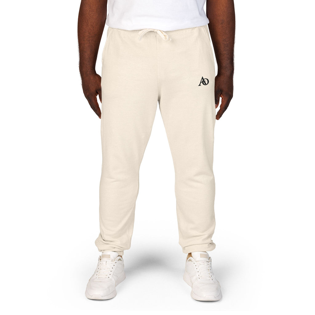 Unisex Garment-Dyed Fleece Sweatpants
