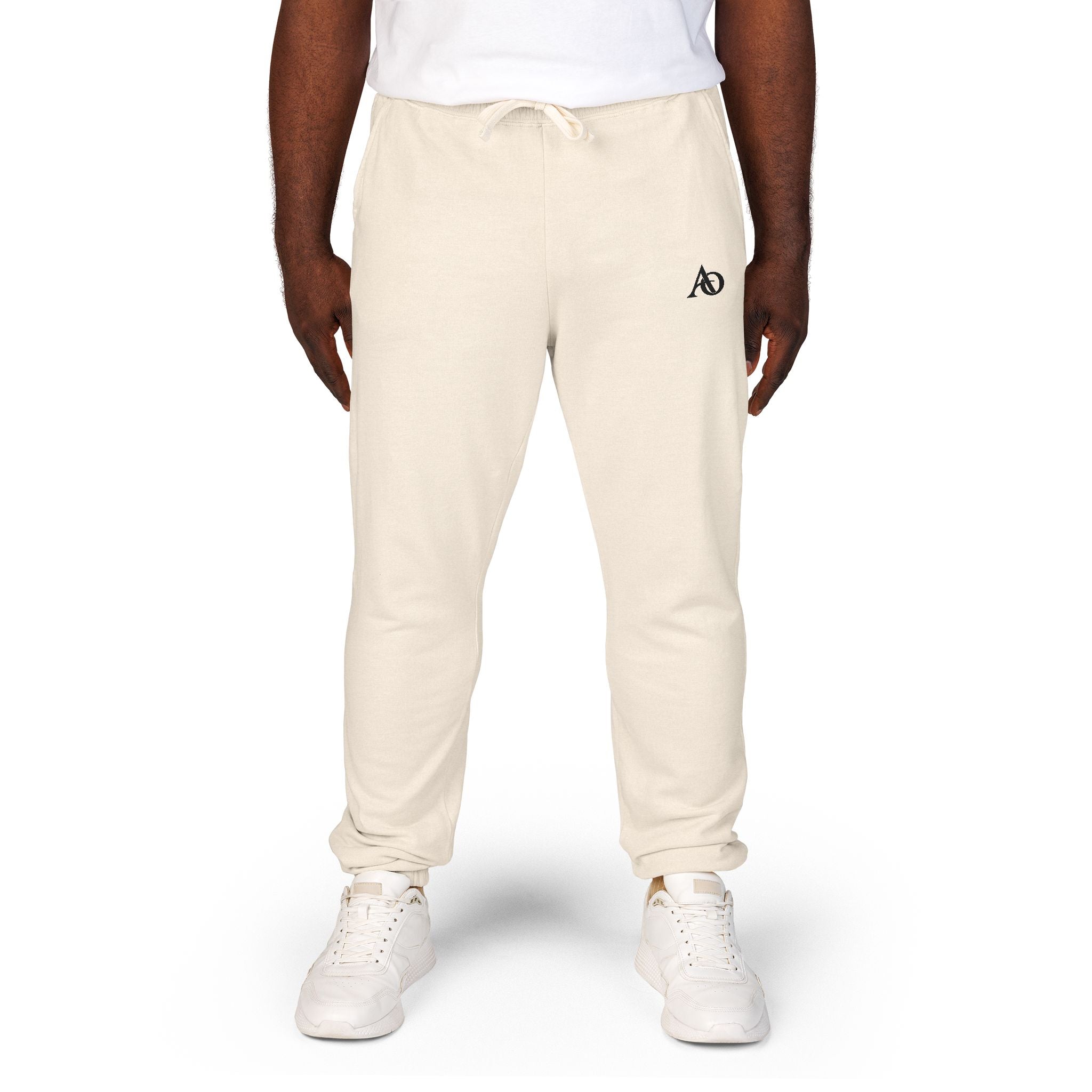 Unisex Garment-Dyed Fleece Sweatpants