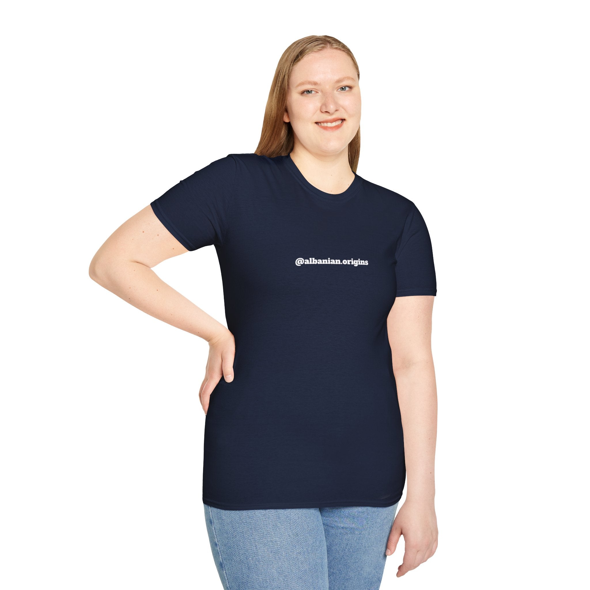 Unisex Softstyle T-Shirt - @albanian.origins - Albanian Origins Design