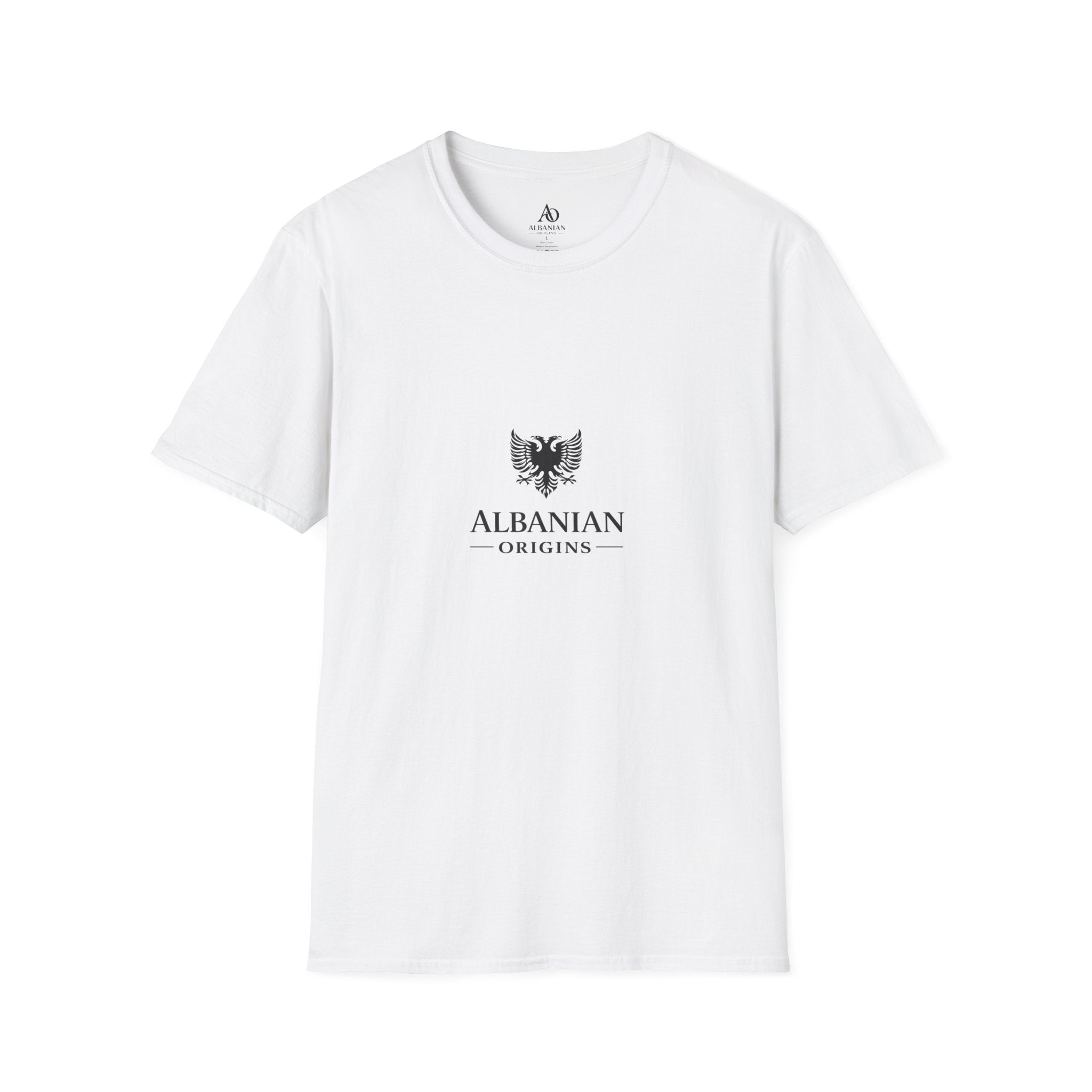 Unisex Softstyle T-Shirt - Albanian Origins Eagle
