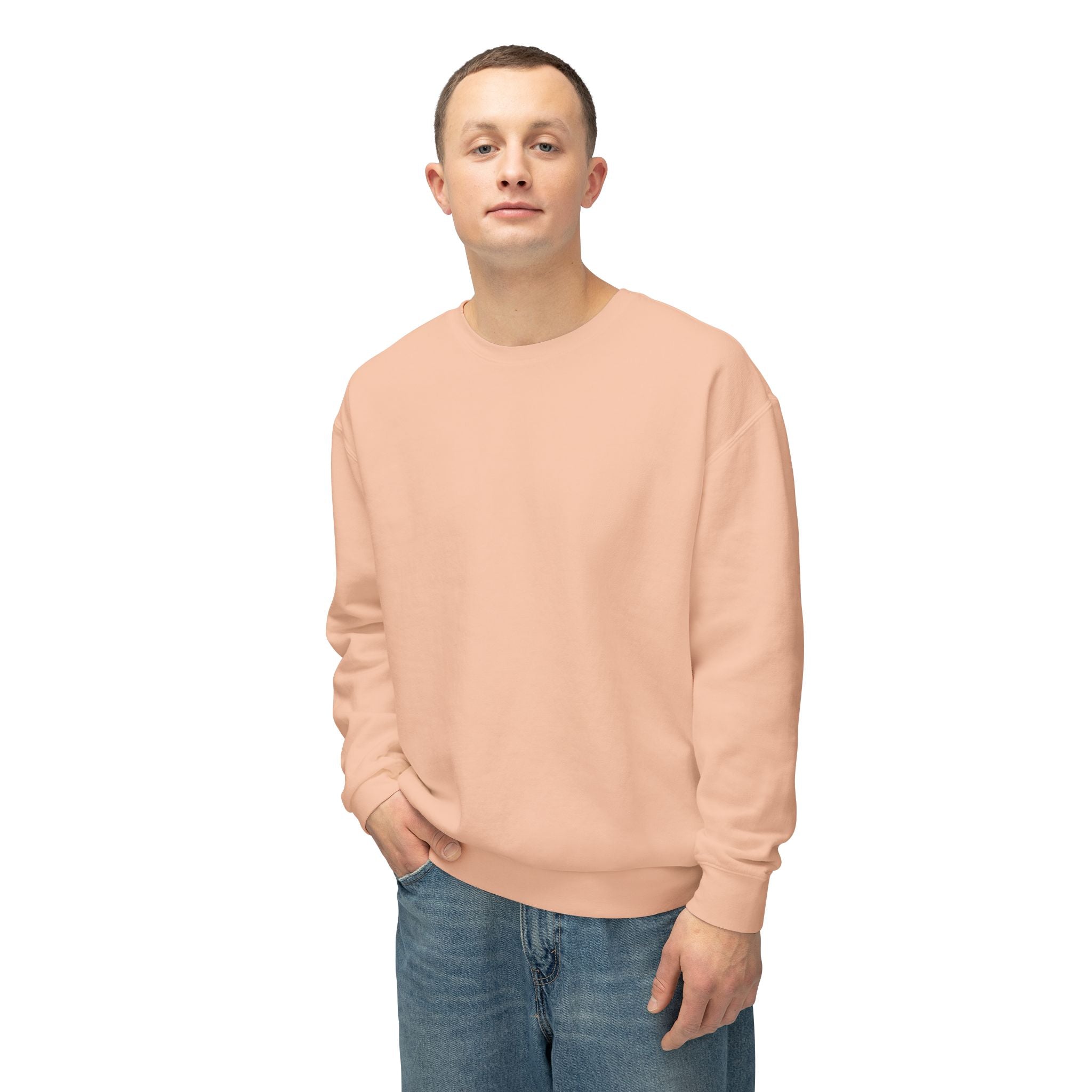 Unisex Lightweight Crewneck Sweatshirt - Albanian Origins