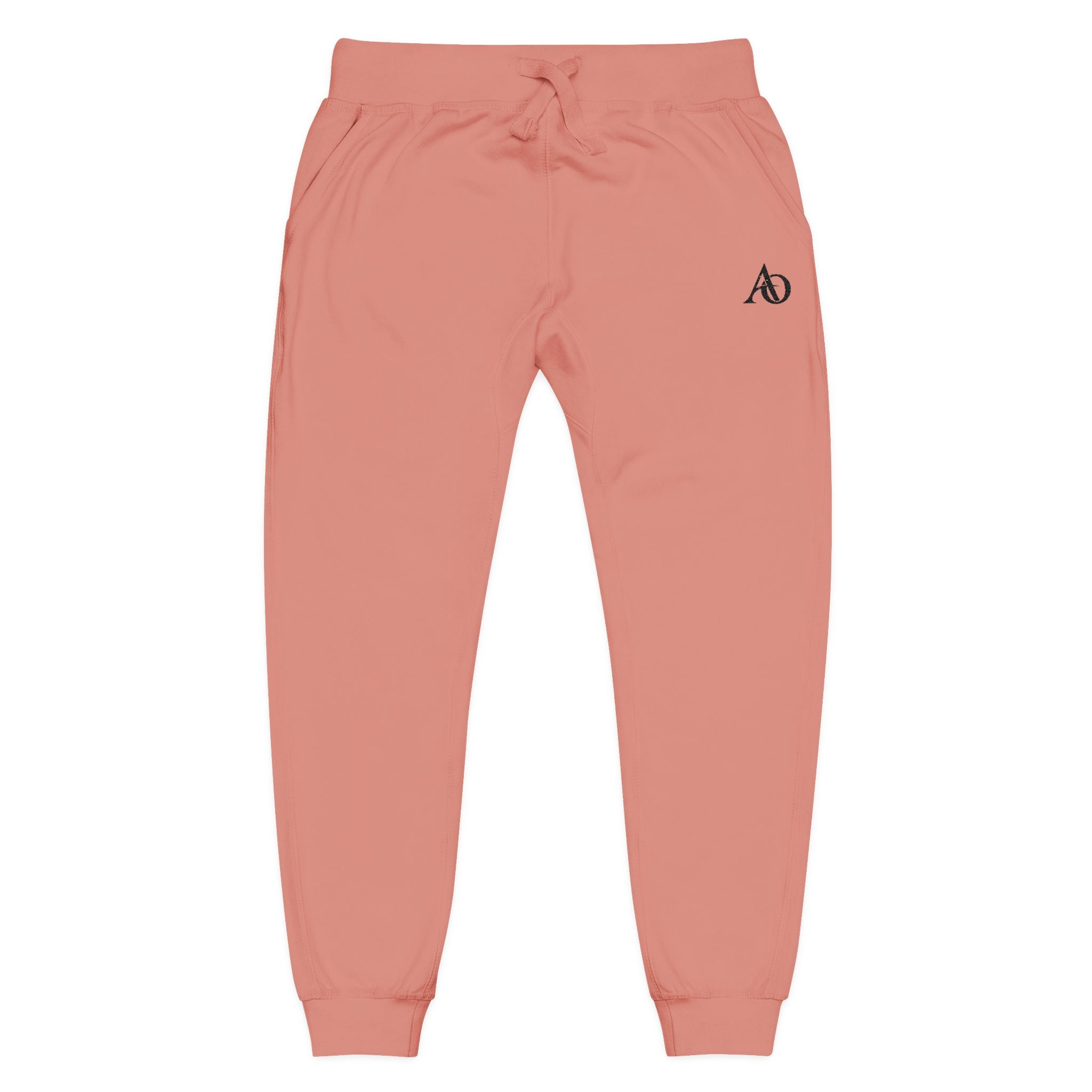 Unisex Fleece Sweatpants (Embroidery) - AO Logo - Albanian Origins