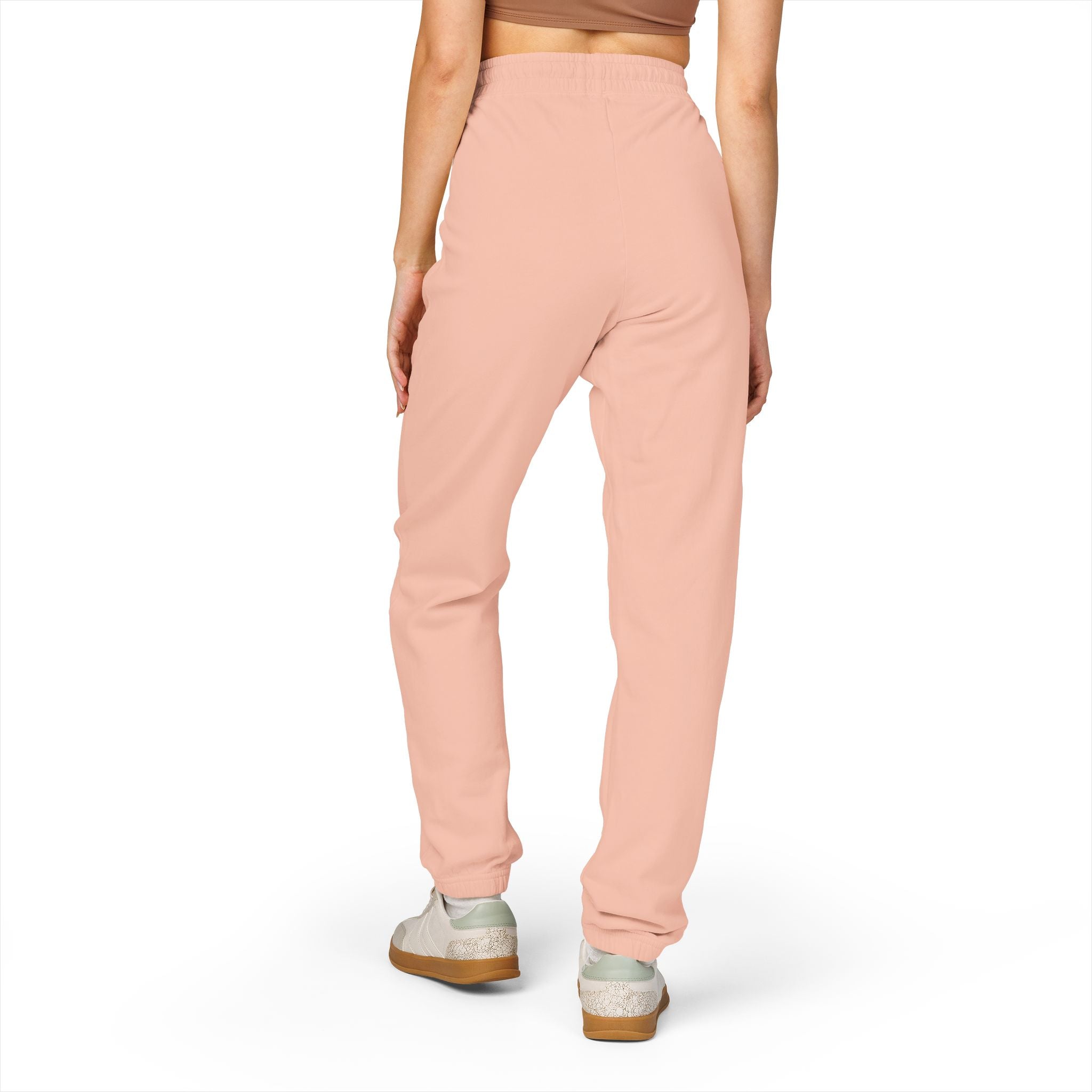 Unisex Garment-Dyed Fleece Sweatpants - Albanian Origins