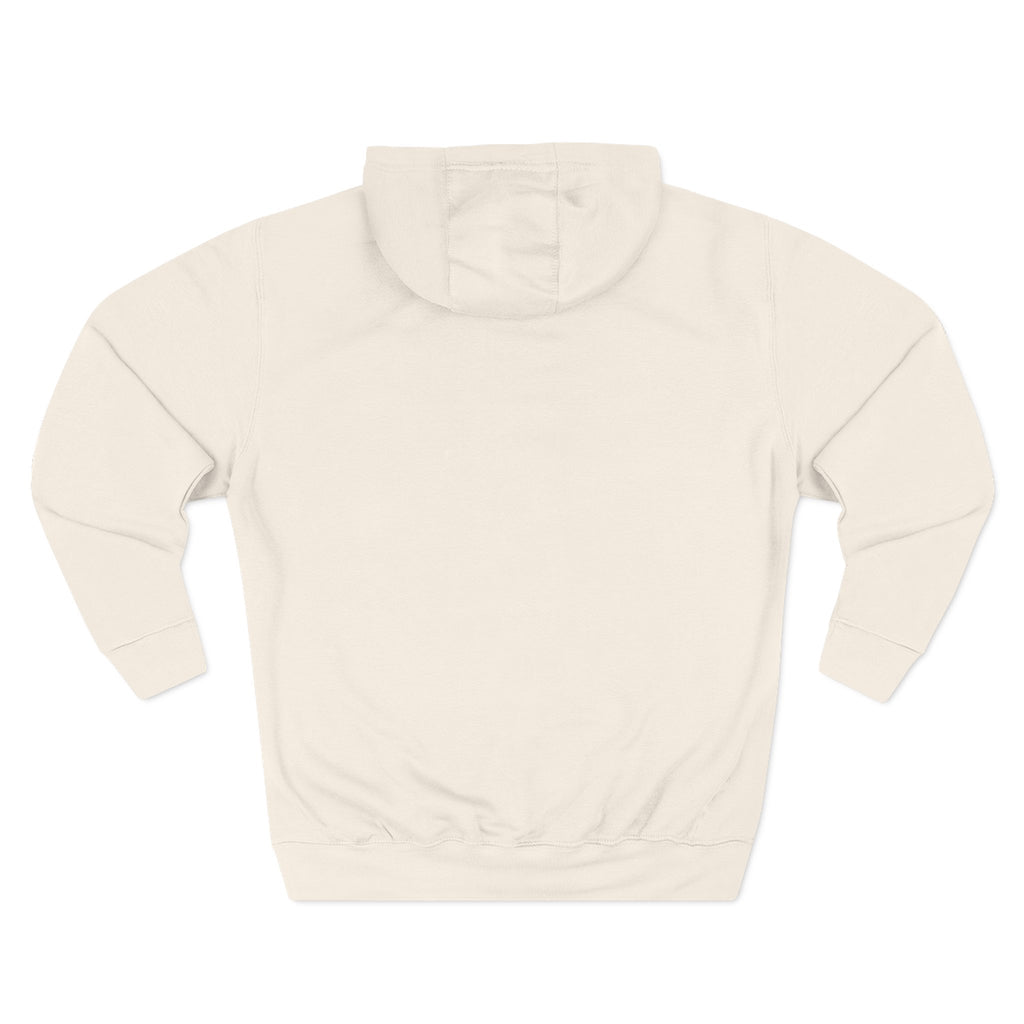 Three-Panel Fleece Hoodie - Albanian Origins Eagle
