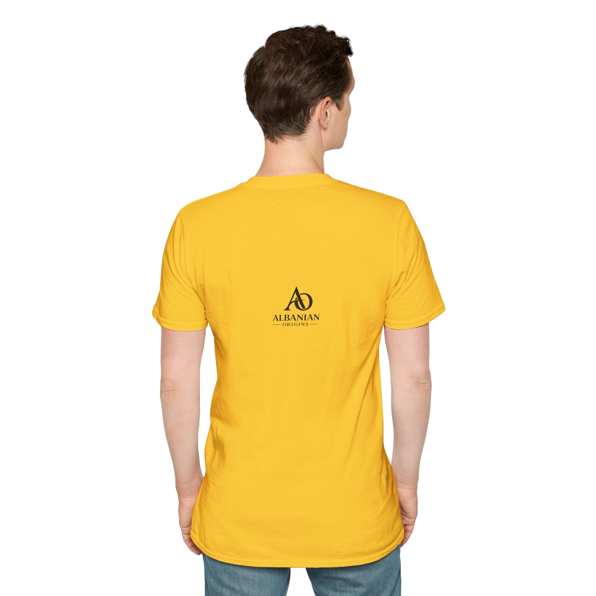 Unisex Softstyle T-Shirt - Motherland Calls - Albanian Origins