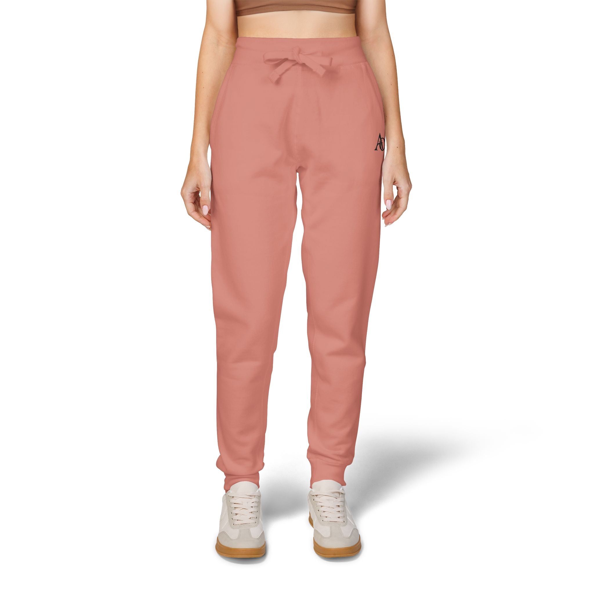 Unisex Fleece Sweatpants (Embroidery) - AO Logo - Albanian Origins