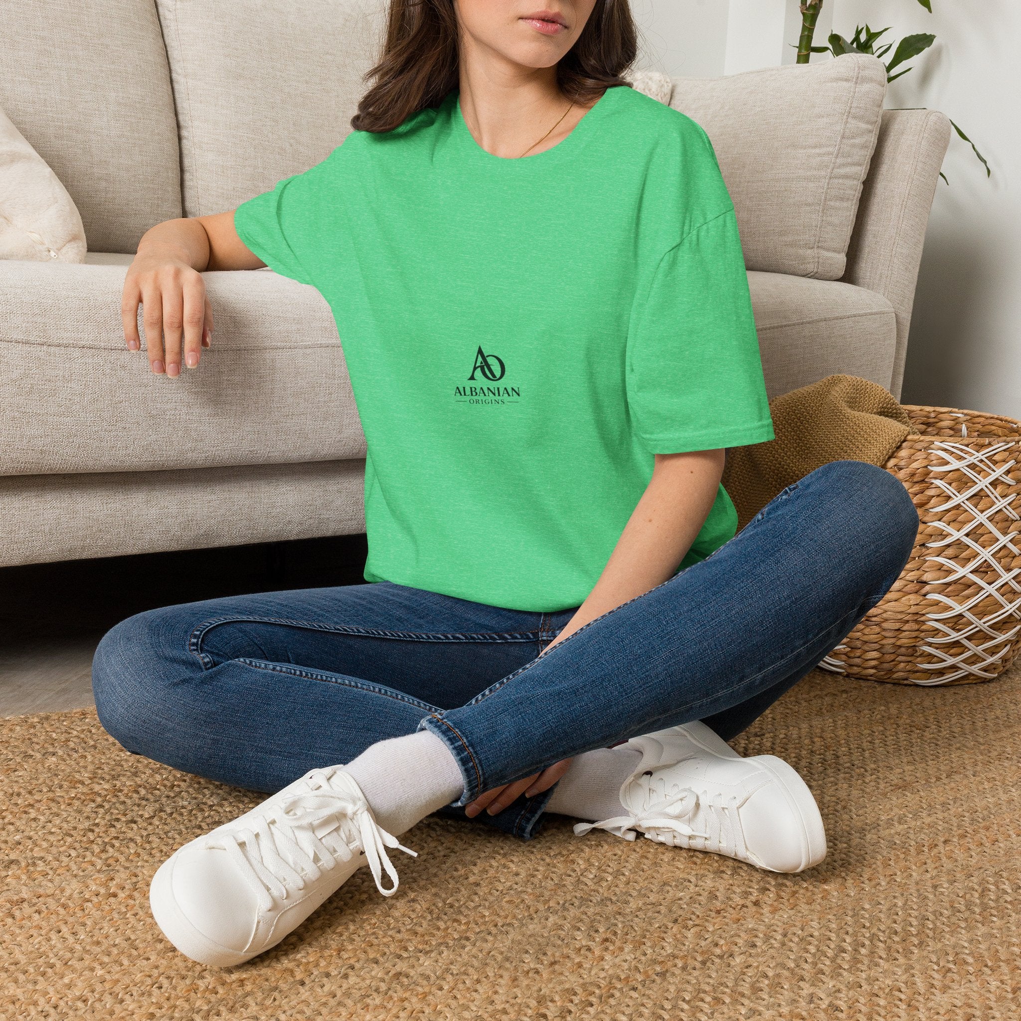 Unisex Softstyle T-Shirt - Albanian Origins Logo