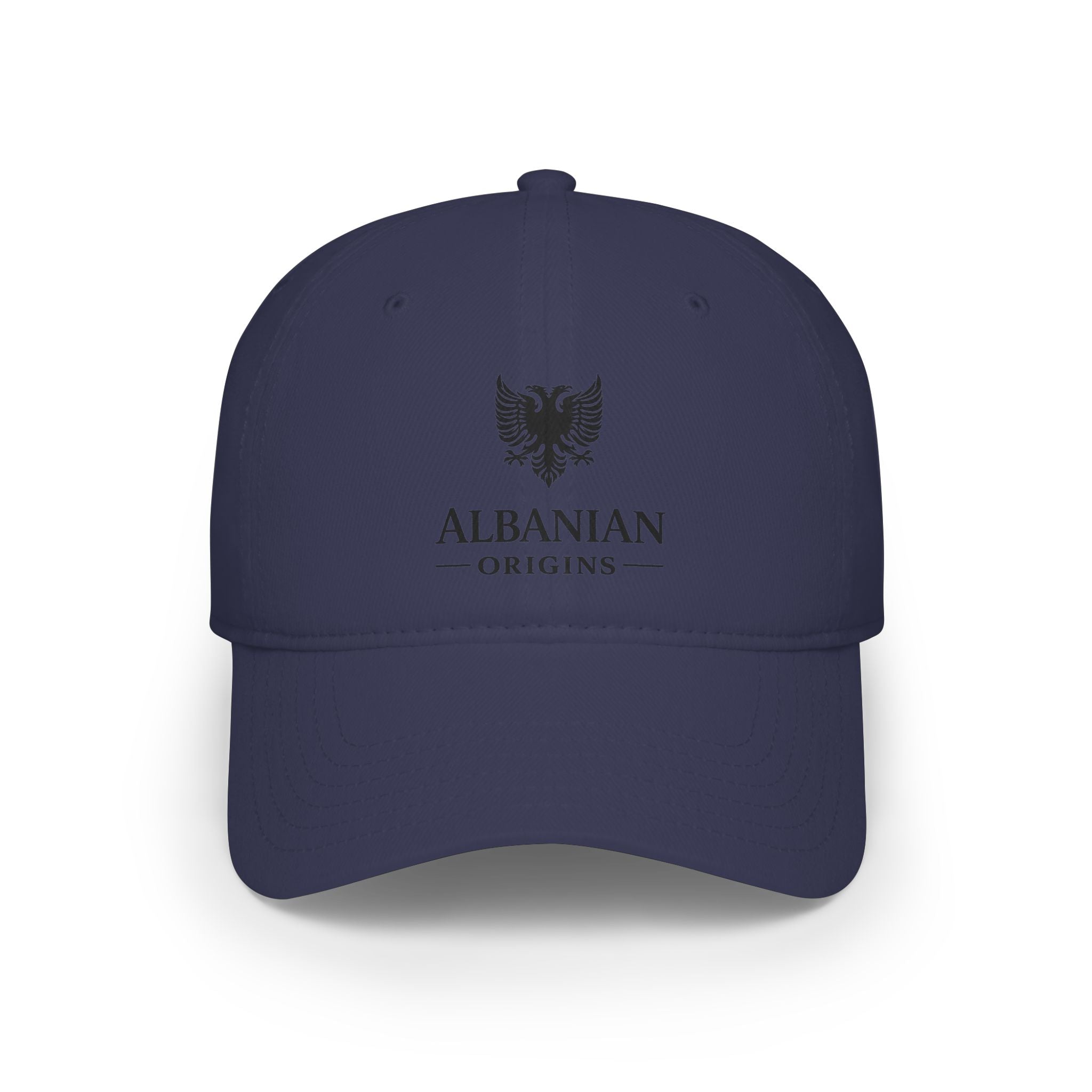 Low Profile Baseball Cap - Albanian Origins Eagle Design