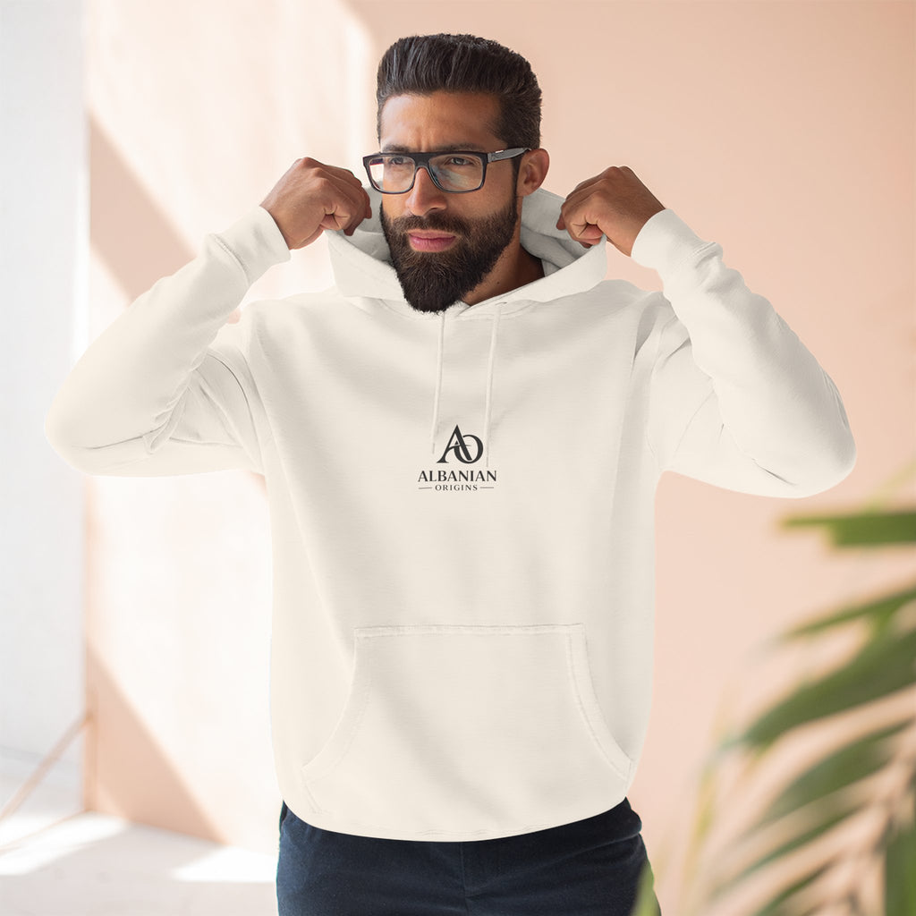 Albanian Origins - Three-Panel Fleece Hoodie
