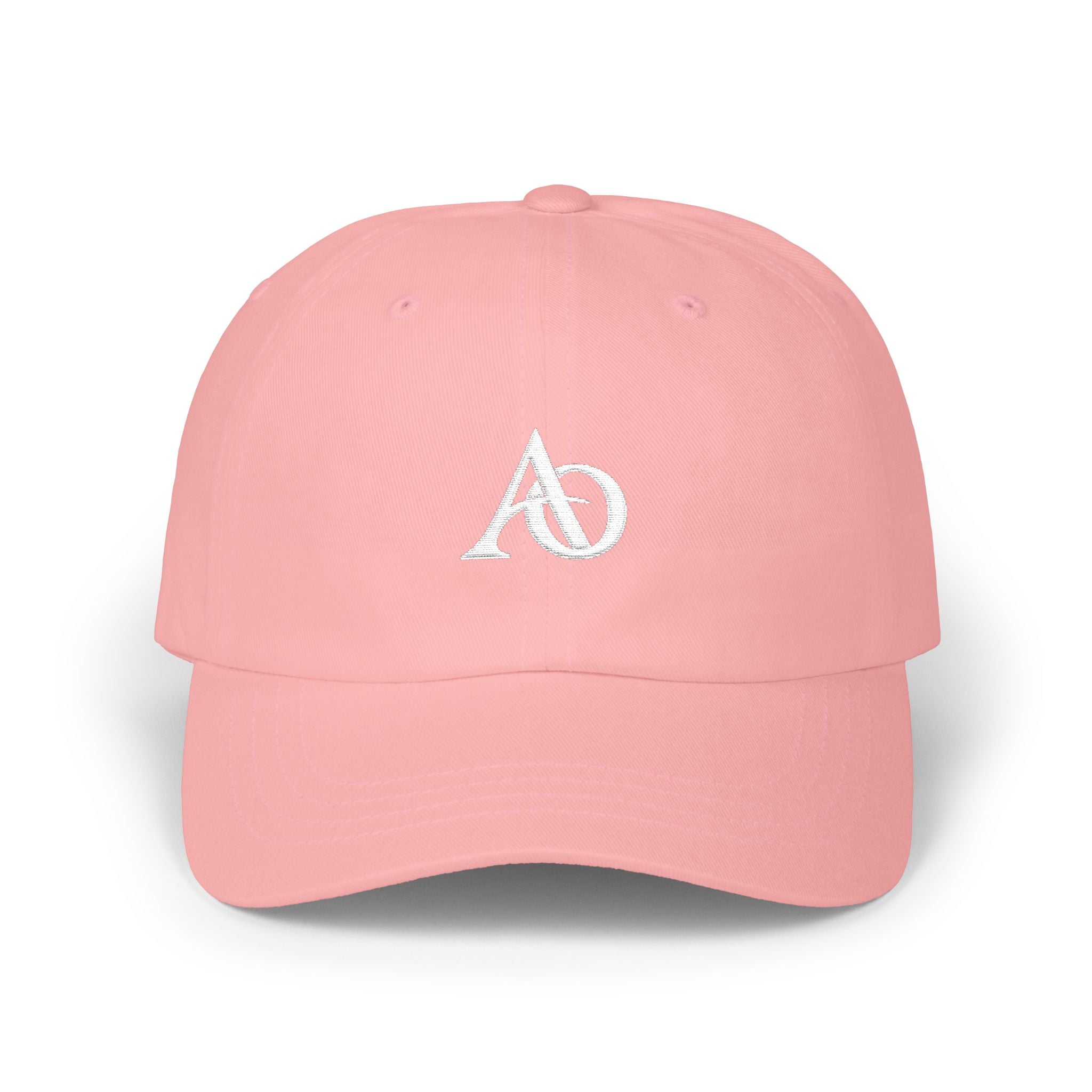 Classic Cap - AO White Logo (Embroidery) - Albanian Origins