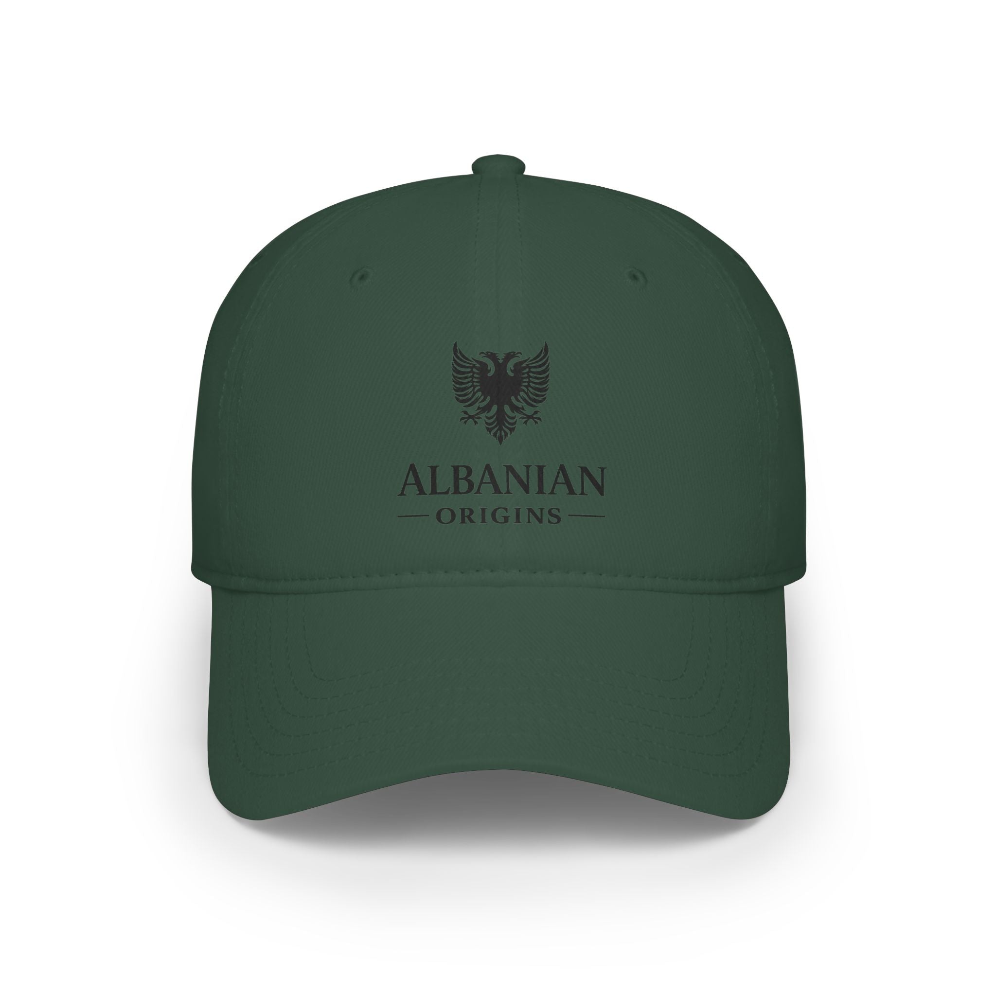 Low Profile Baseball Cap - Albanian Origins Eagle Design
