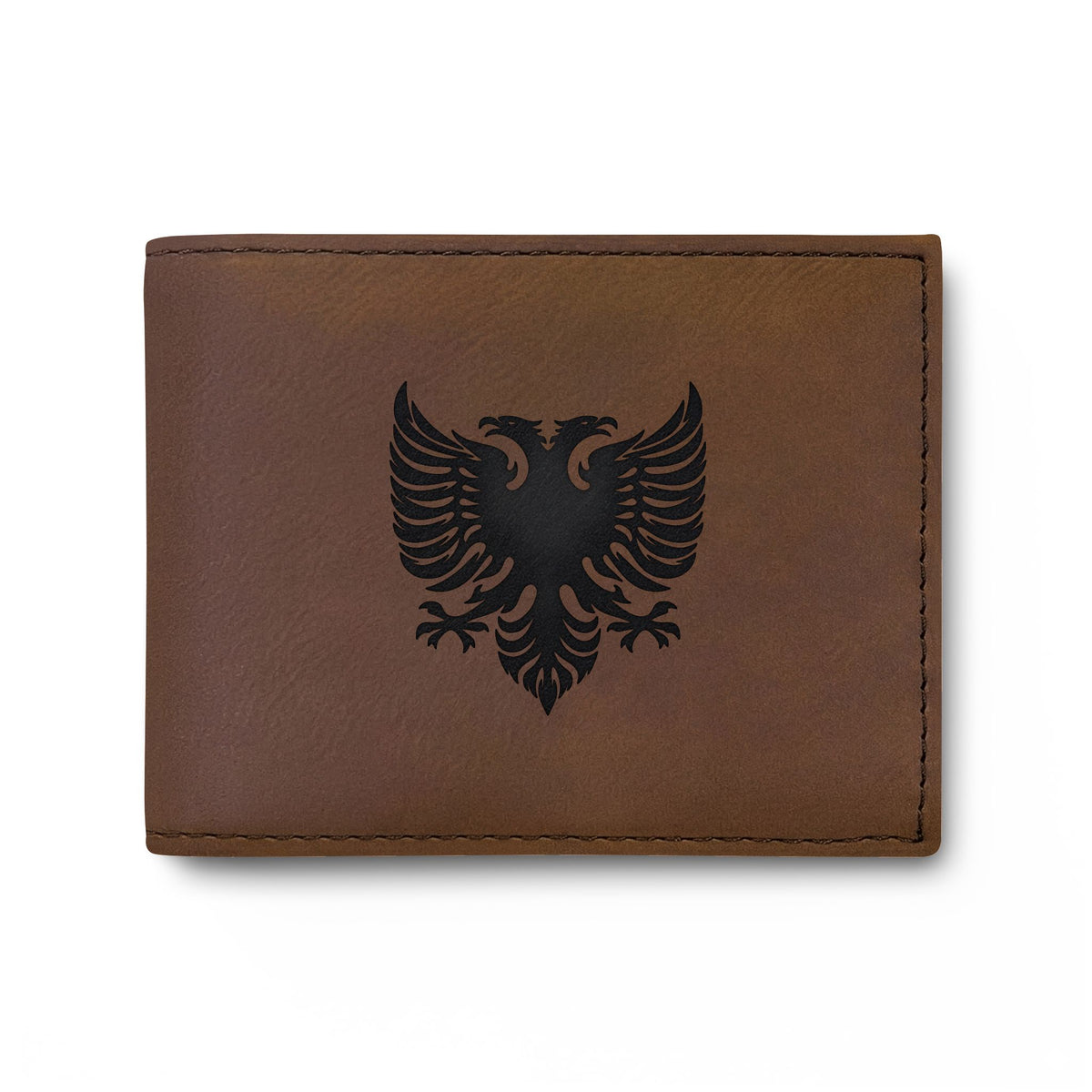 Bi-Fold Wallet with Flip - Eagle Design