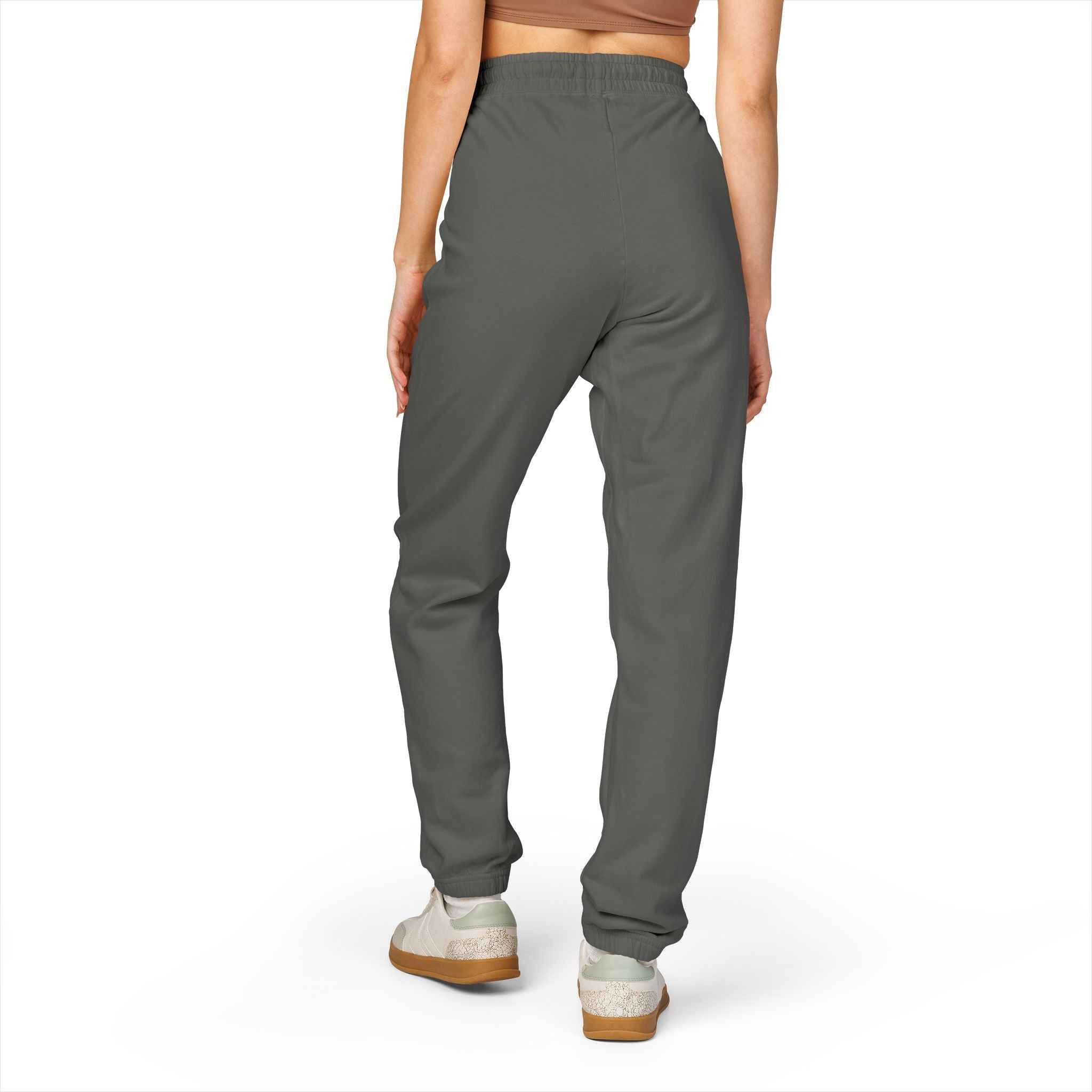 Unisex Garment-Dyed Fleece Sweatpants - Albanian Origins