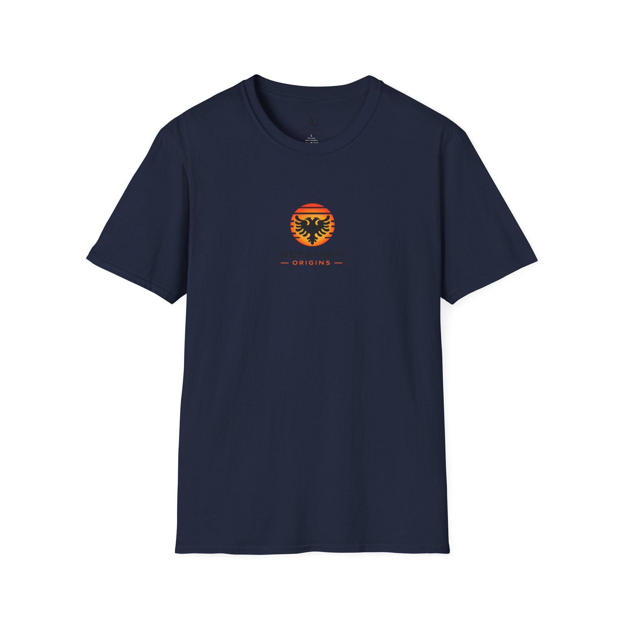 Unisex Softstyle T-Shirt - Albanian Origins Sun Logo