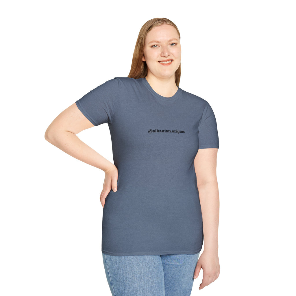 Unisex Softstyle T-Shirt - @albanian.origins - Albanian Origins Design