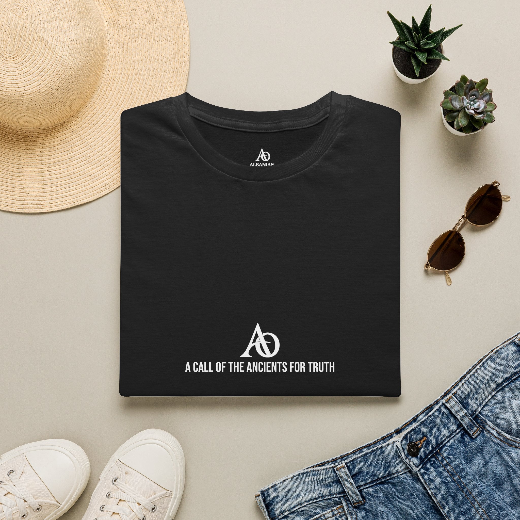 Unisex Softstyle T-Shirt - Albanian Origins - A Call of the Ancients for Truth