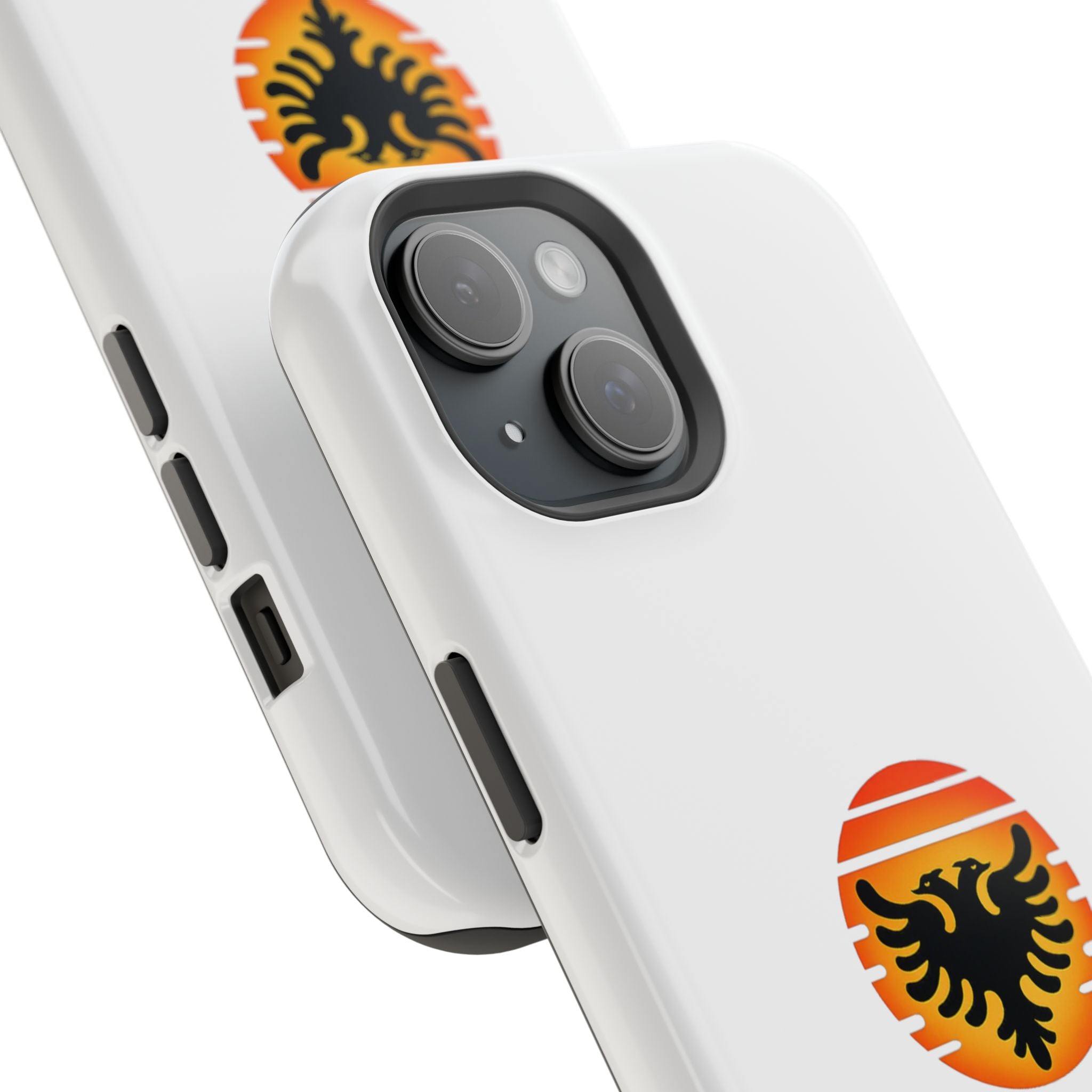 Magnetic Impact-Resistant Cases - Albanian Origins Sun Logo