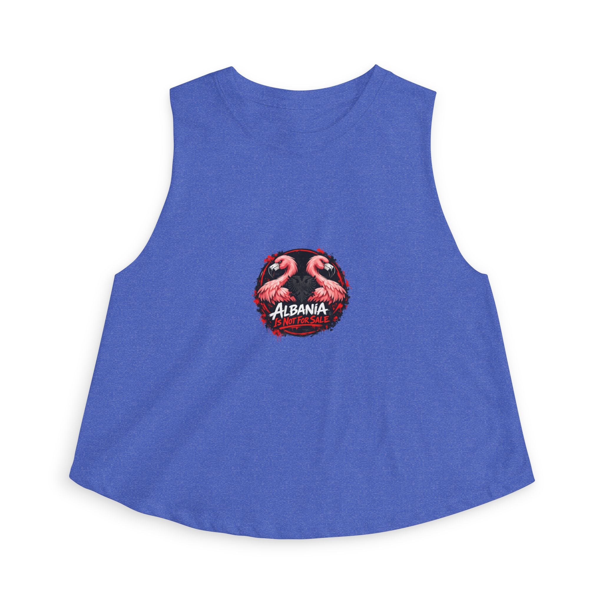 Women's Crop Top - Albania is not for Sale - Albanian Origins