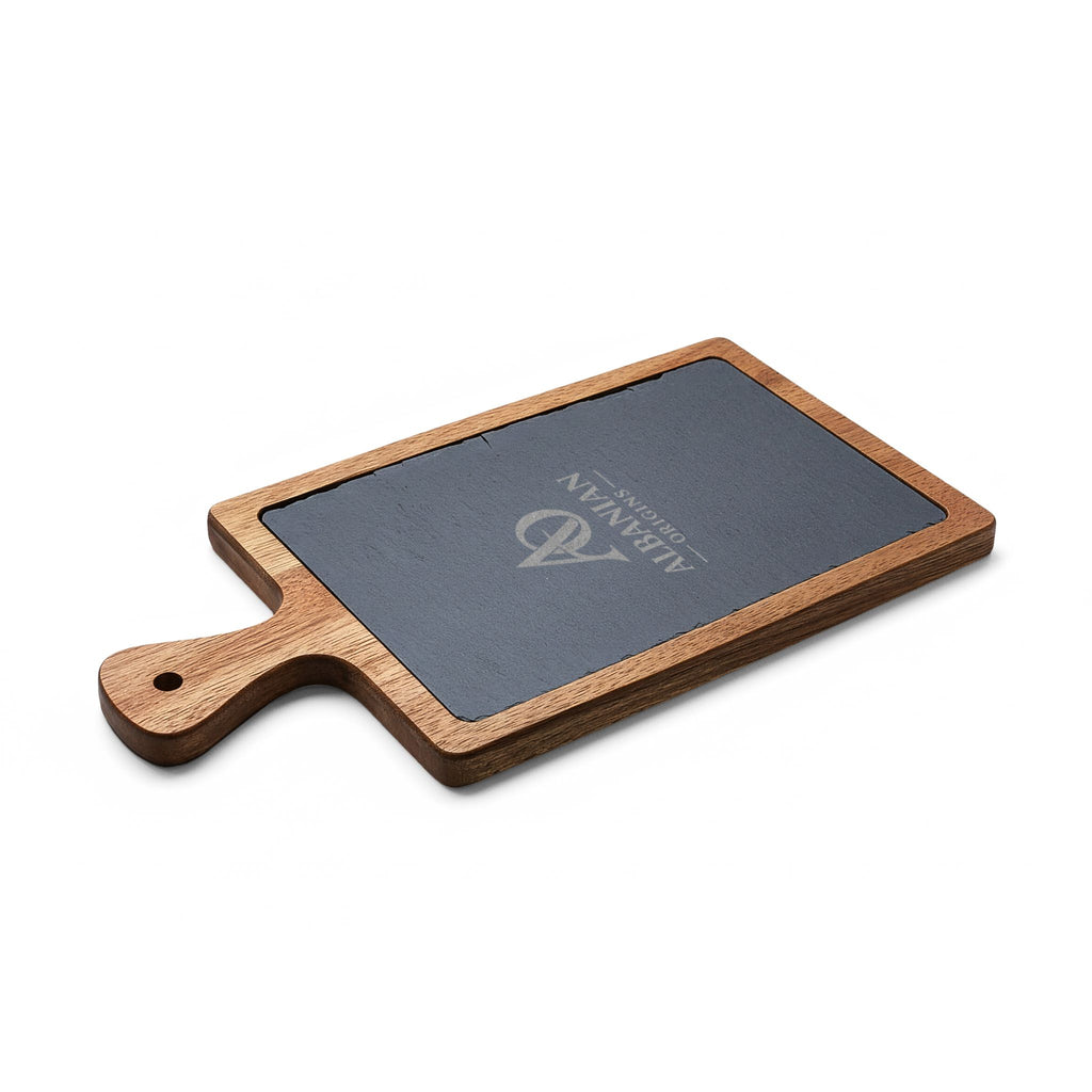 Charcuterie Board (Engraving) - Albanian Origins Logo