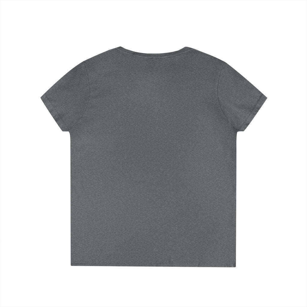 Ladies' V-Neck T-Shirt - AO Logo - Albanian Origins