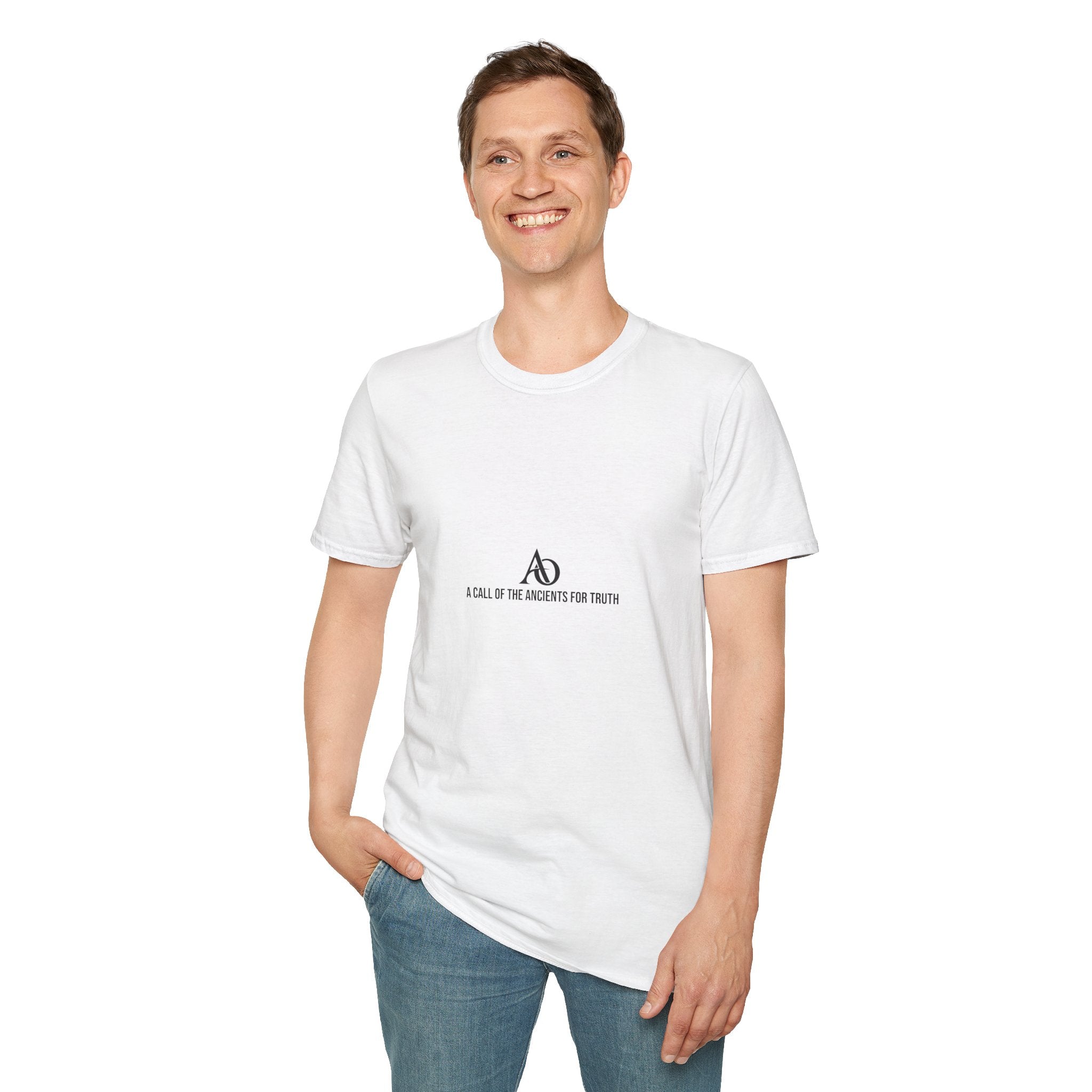 Unisex Softstyle T-Shirt - Albanian Origins - A Call of the Ancients for Truth