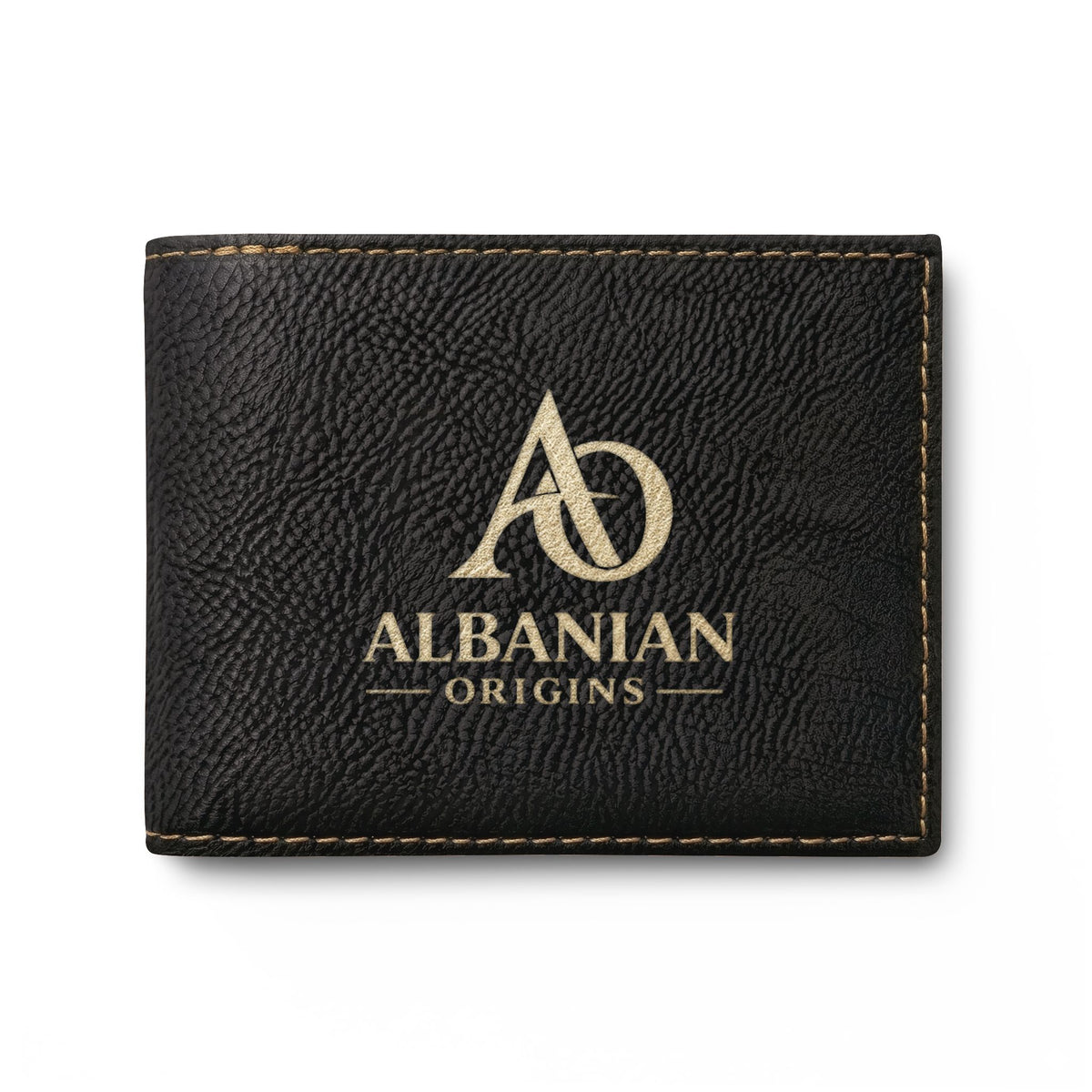 Bi-Fold Wallet with Flip - Albanian Origins Logo