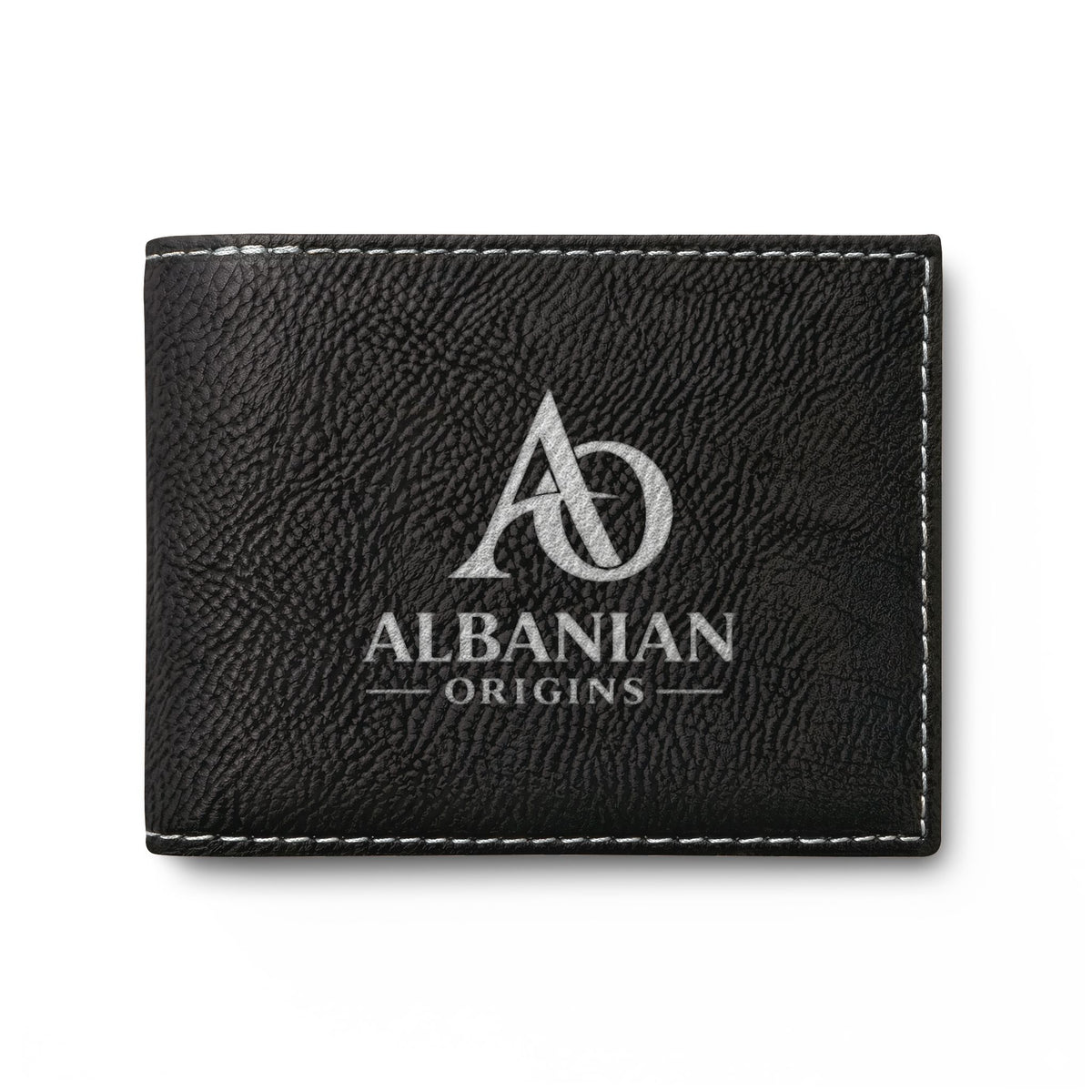 Bi-Fold Wallet with Flip - Albanian Origins Logo