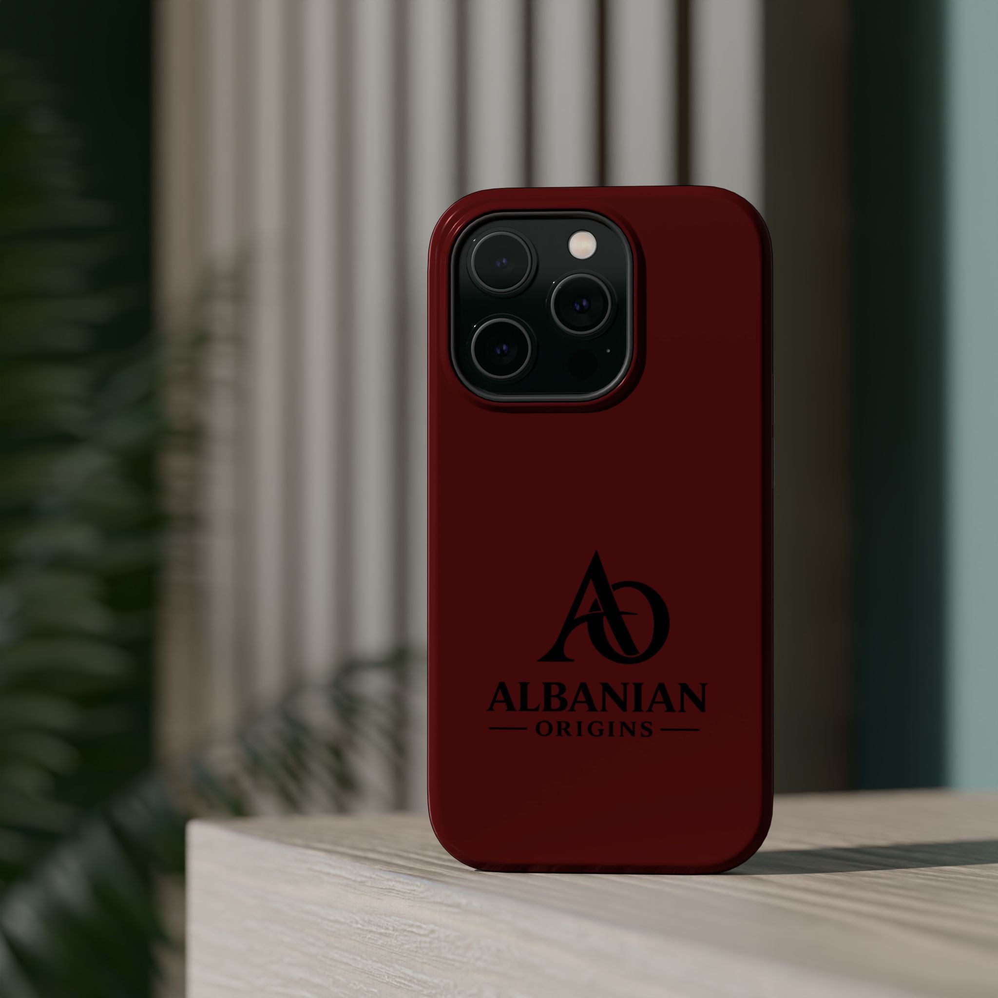 Magnetic Impact-Resistant Cases - Albanian Origins Logo