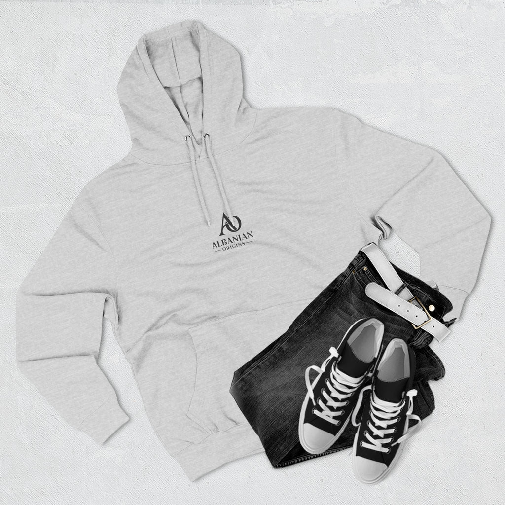 Albanian Origins - Three-Panel Fleece Hoodie