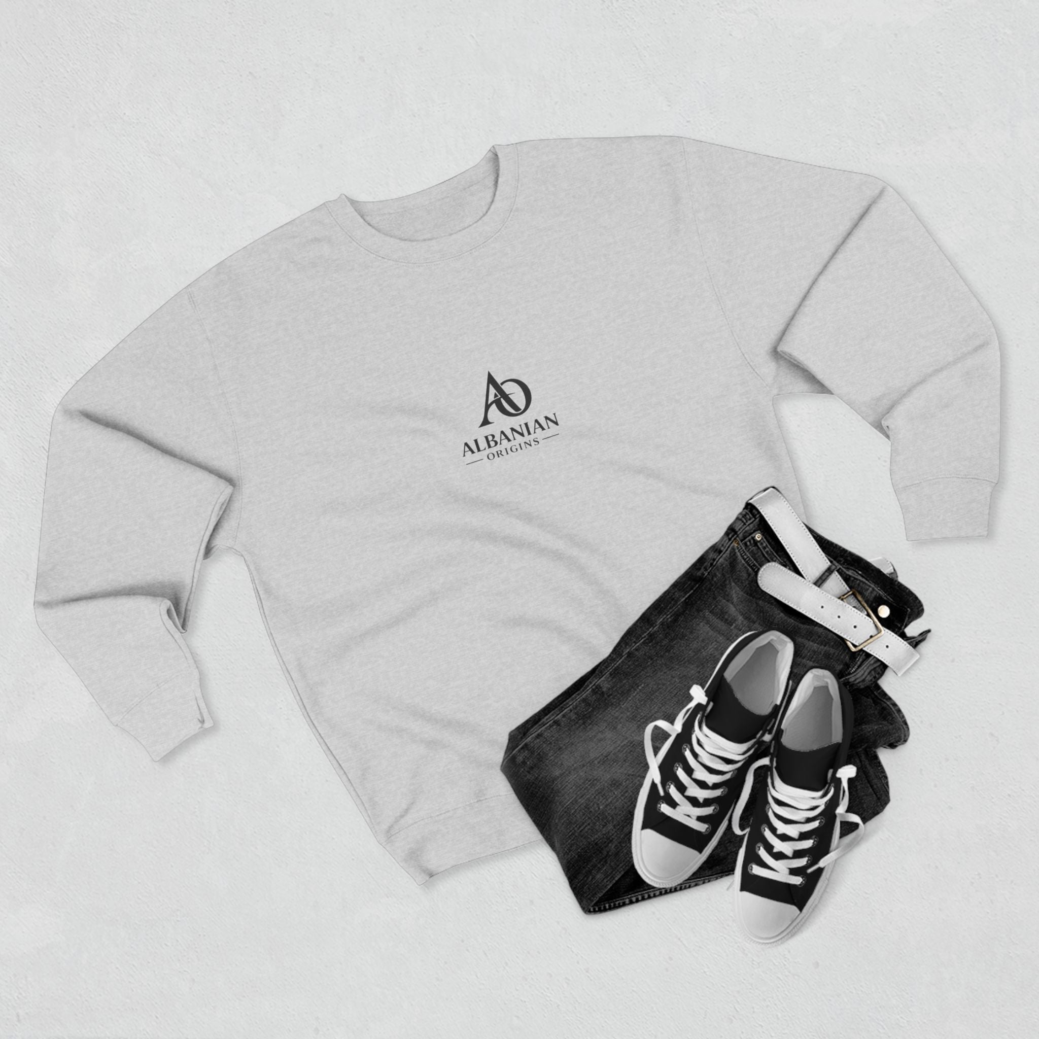 Unisex Crewneck Sweatshirt - Albanian Origins Logo