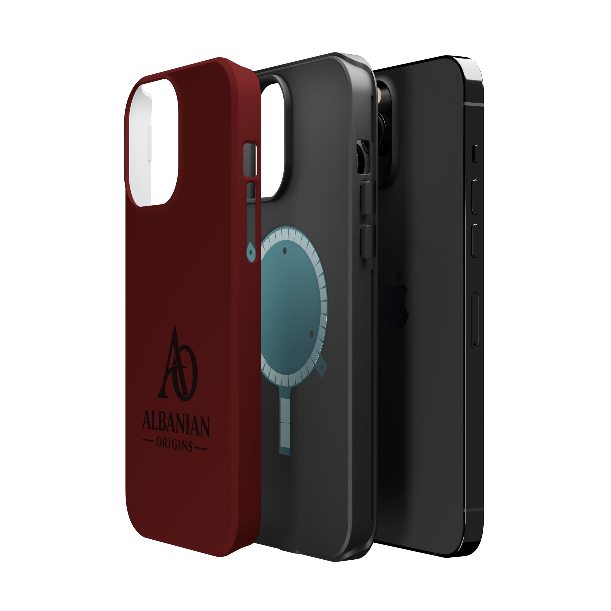 Magnetic Impact-Resistant Cases - Albanian Origins Logo