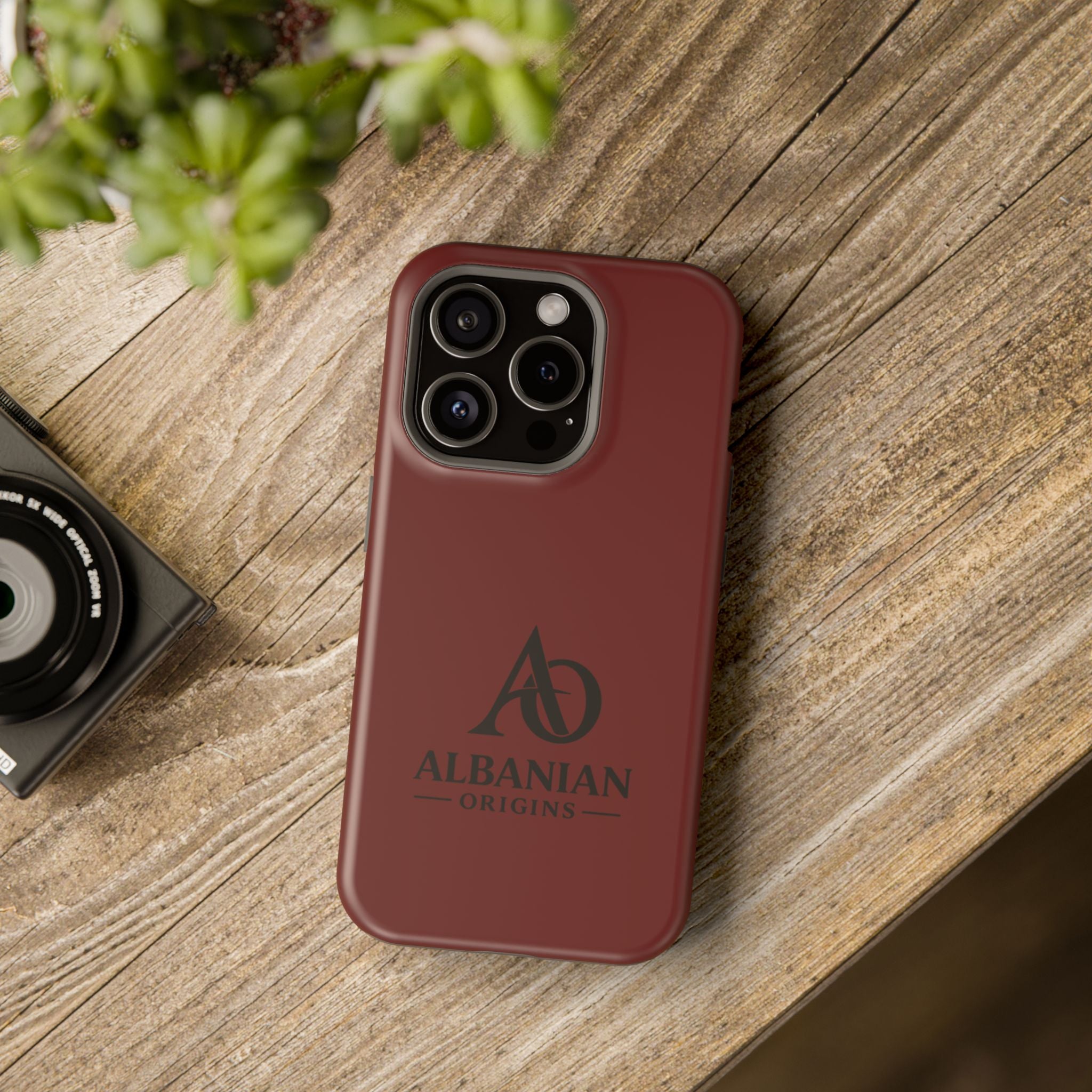 Magnetic Impact-Resistant Cases - Albanian Origins Logo