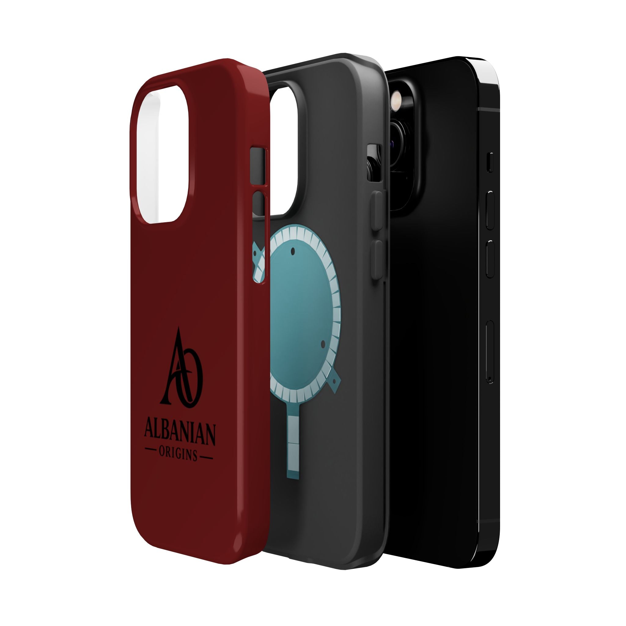 Magnetic Impact-Resistant Cases - Albanian Origins Logo