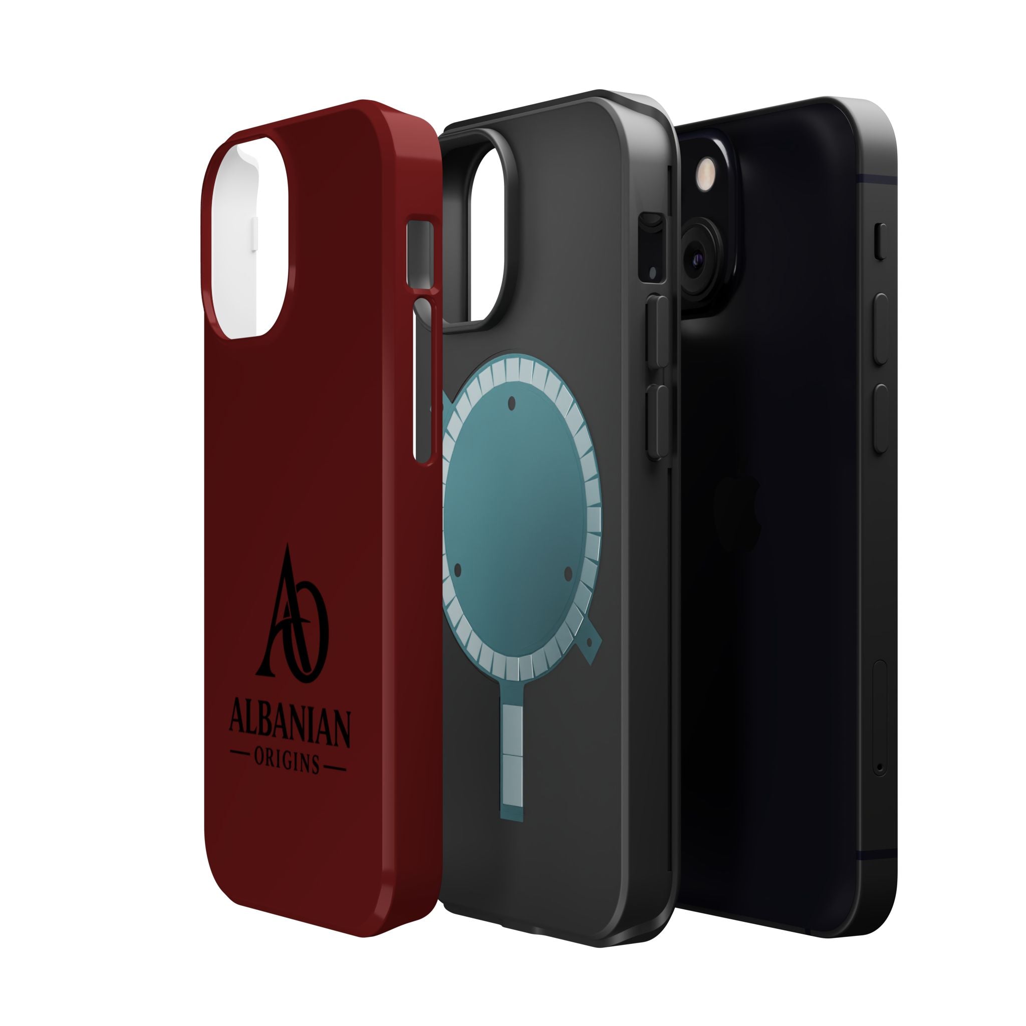Magnetic Impact-Resistant Cases - Albanian Origins Logo
