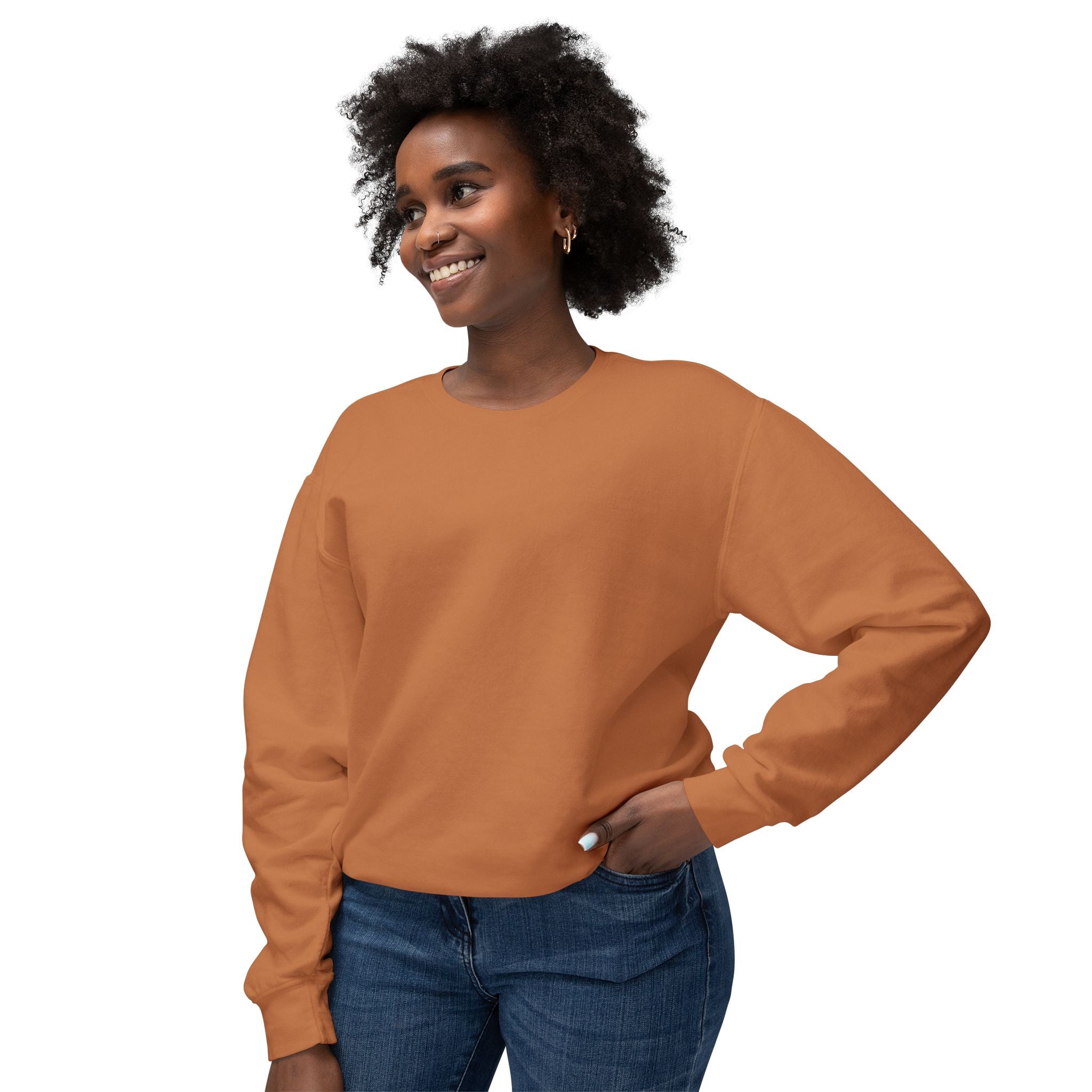 Unisex Lightweight Crewneck Sweatshirt - Albanian Origins