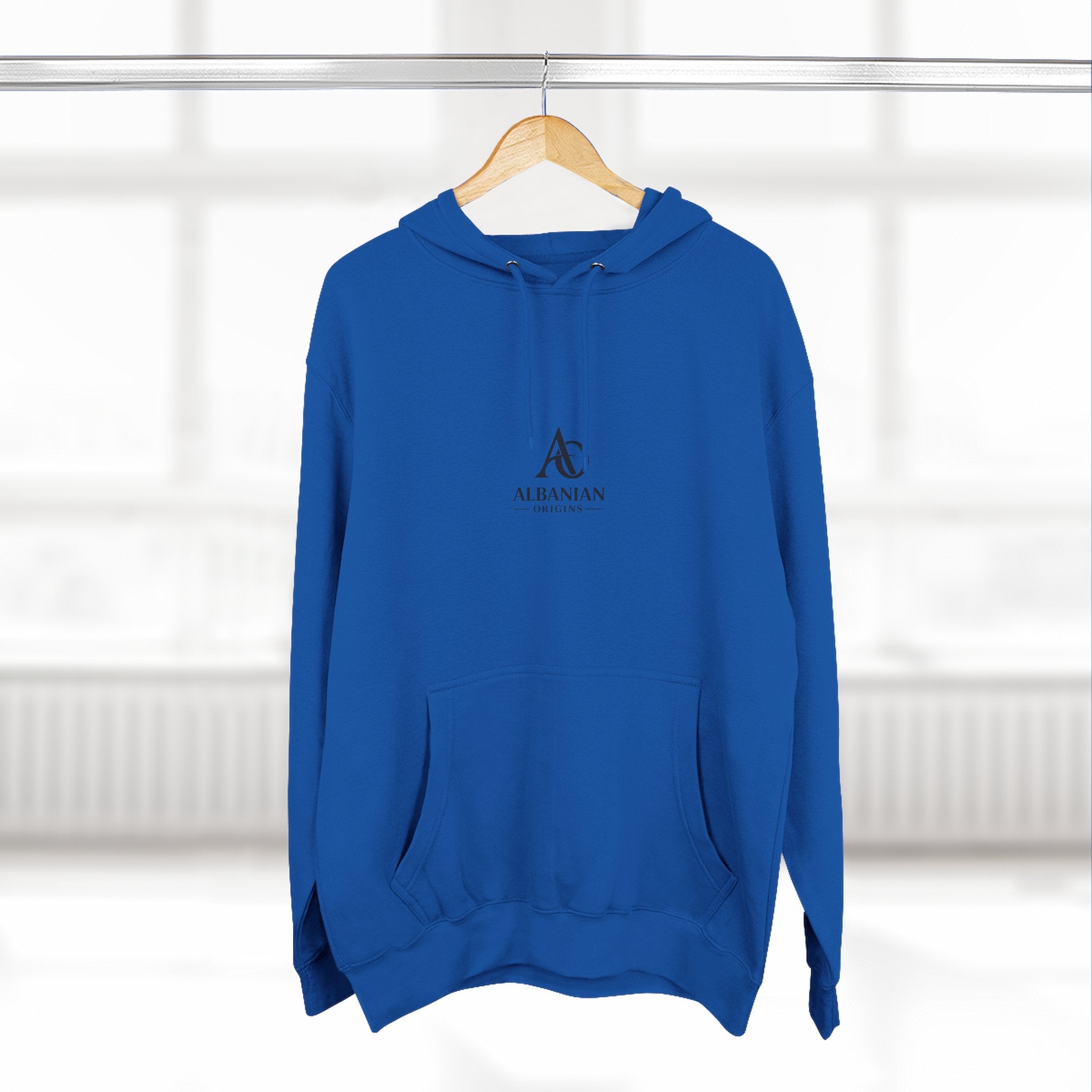 Albanian Origins - Three-Panel Fleece Hoodie