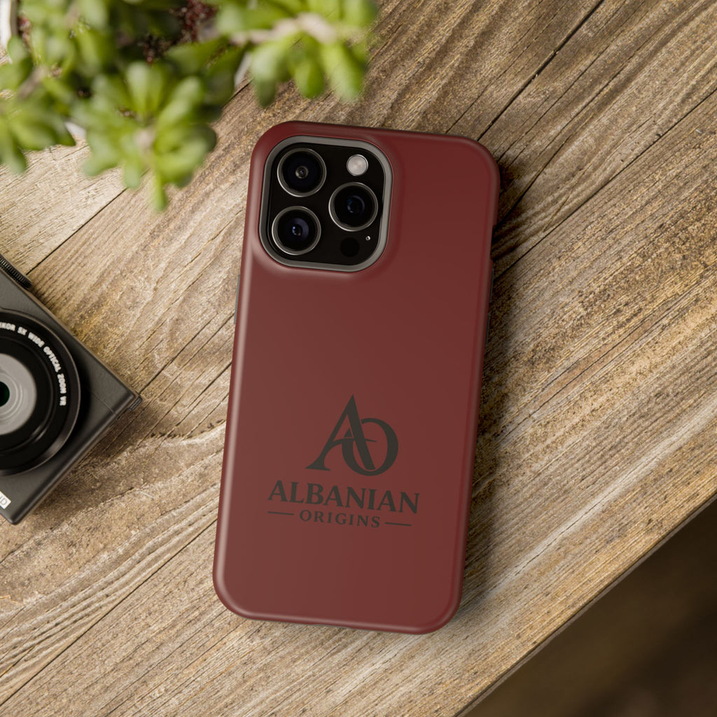 Magnetic Impact-Resistant Cases - Albanian Origins Logo