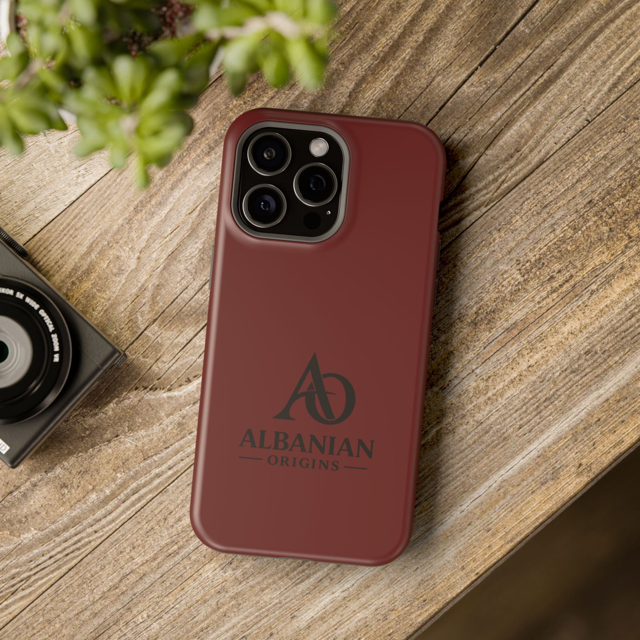 Magnetic Impact-Resistant Cases - Albanian Origins Logo
