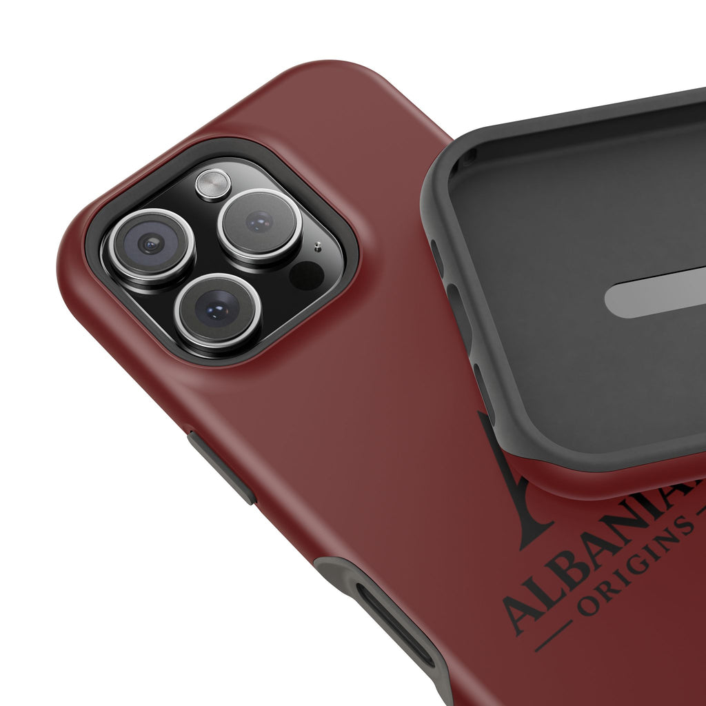 Magnetic Impact-Resistant Cases - Albanian Origins Logo